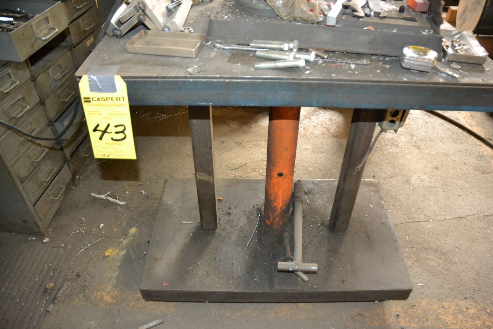 18" x 30" 3 Ton Long Arm Jack with Lift Table