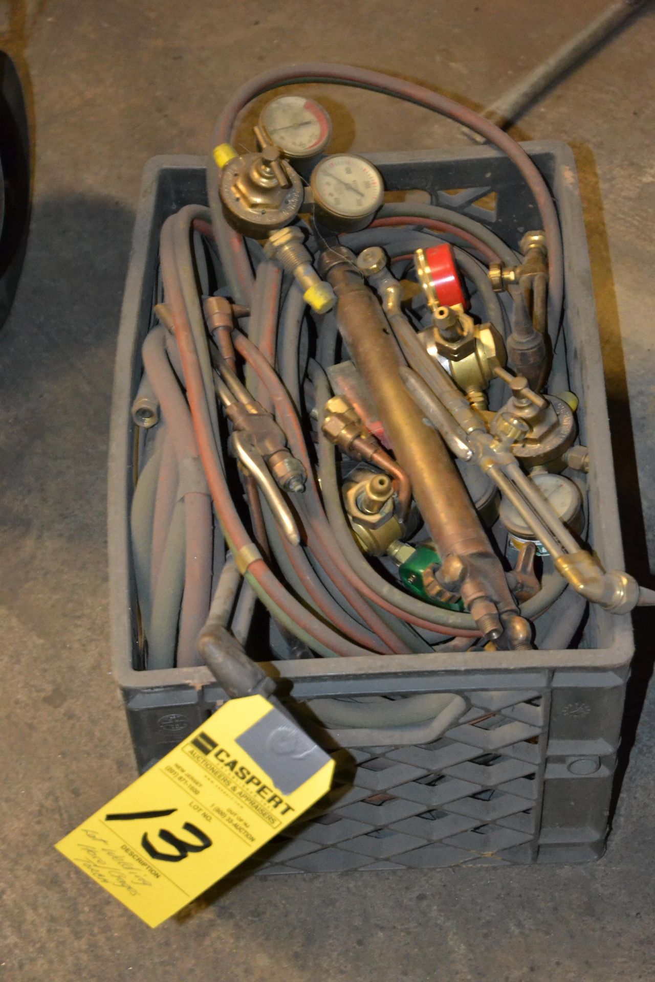 LOT - Assorted Welding Hose/Gages/Torches