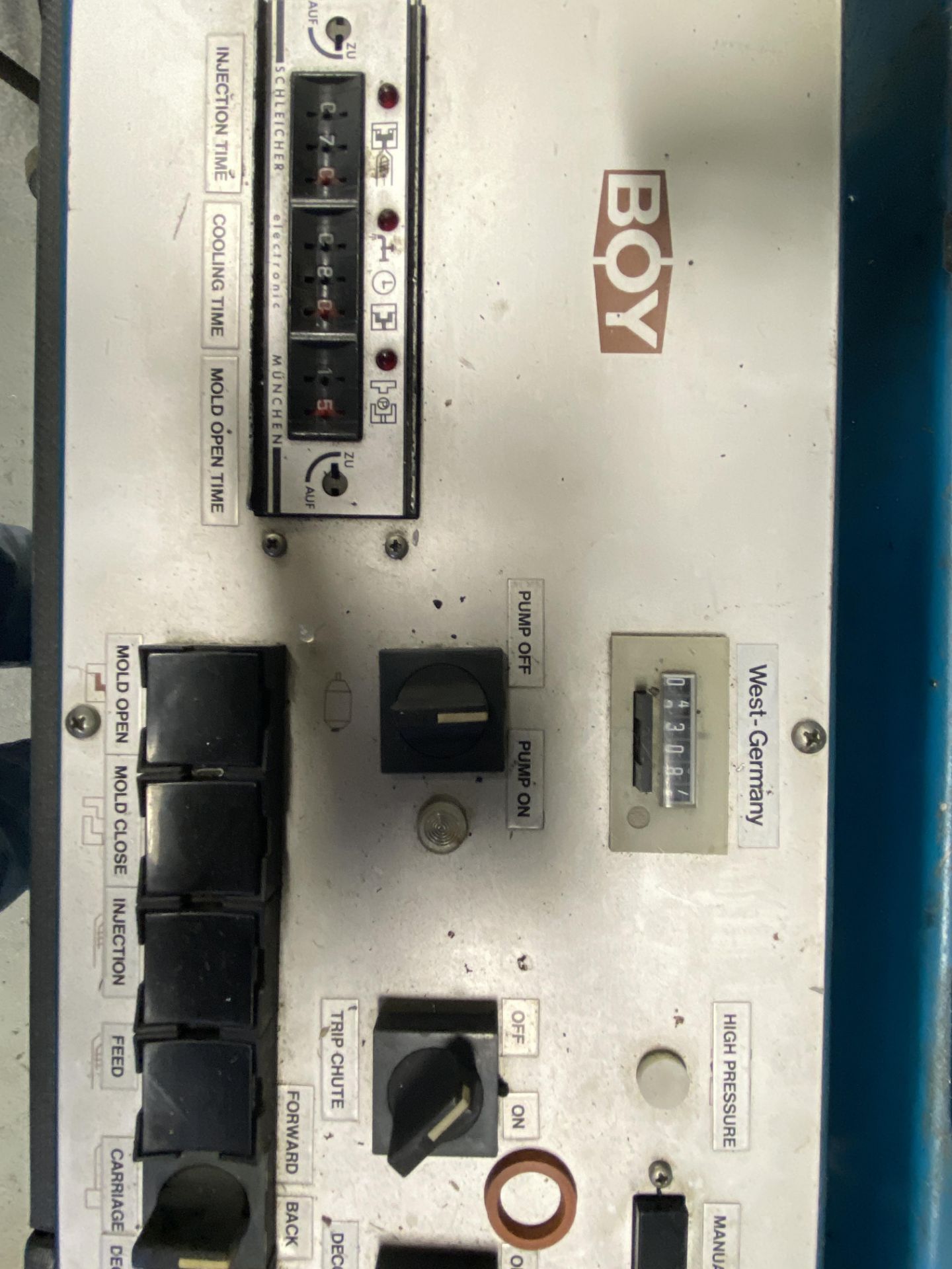 1978 15 Ton Boy 15S Horizontal Injection Mold Machine - Image 4 of 4