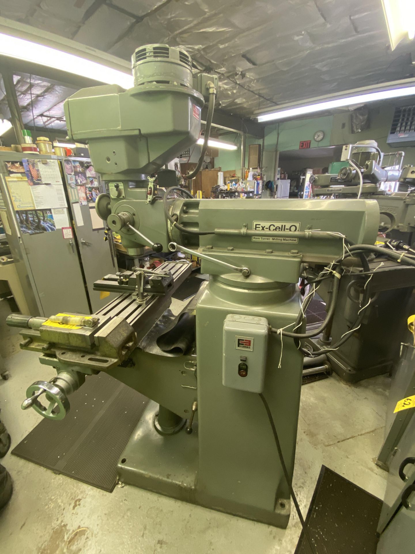 Ex-Cell-0 Style 602 Ram Turret Milling Machine, SN: 60211381 - Image 4 of 4