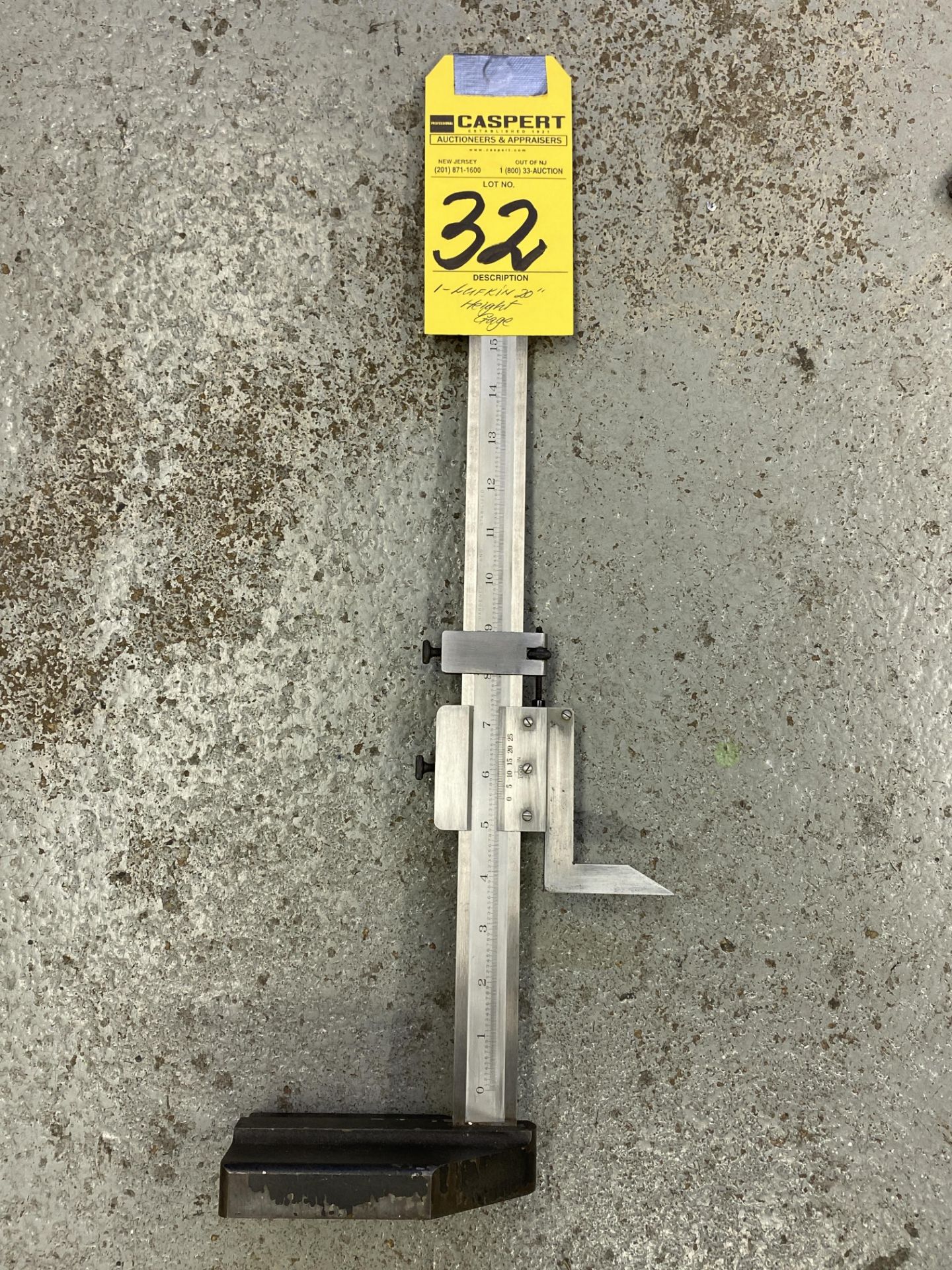 Lufkin 20" Height Gage