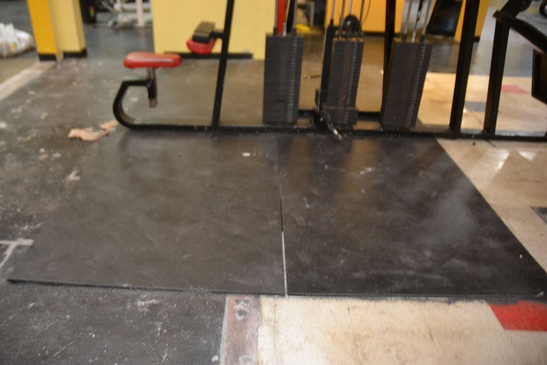 Lot - Rubber Flooring (Approximately 500 sq. ft.) - Image 3 of 4