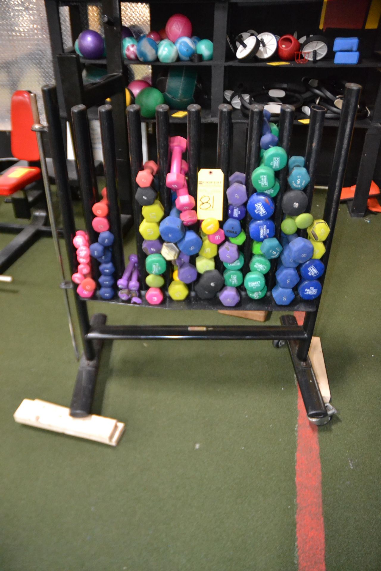 Lot - Assorted Dumbells