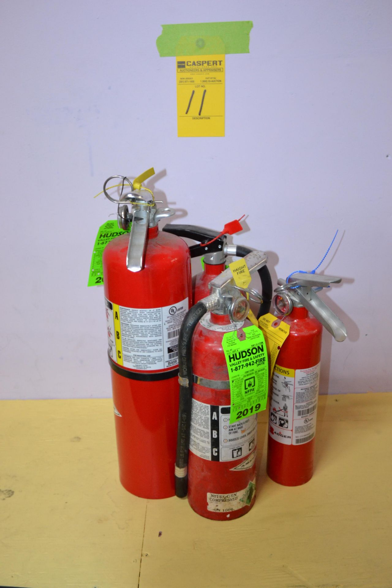 Assorted Fire Extinguishers