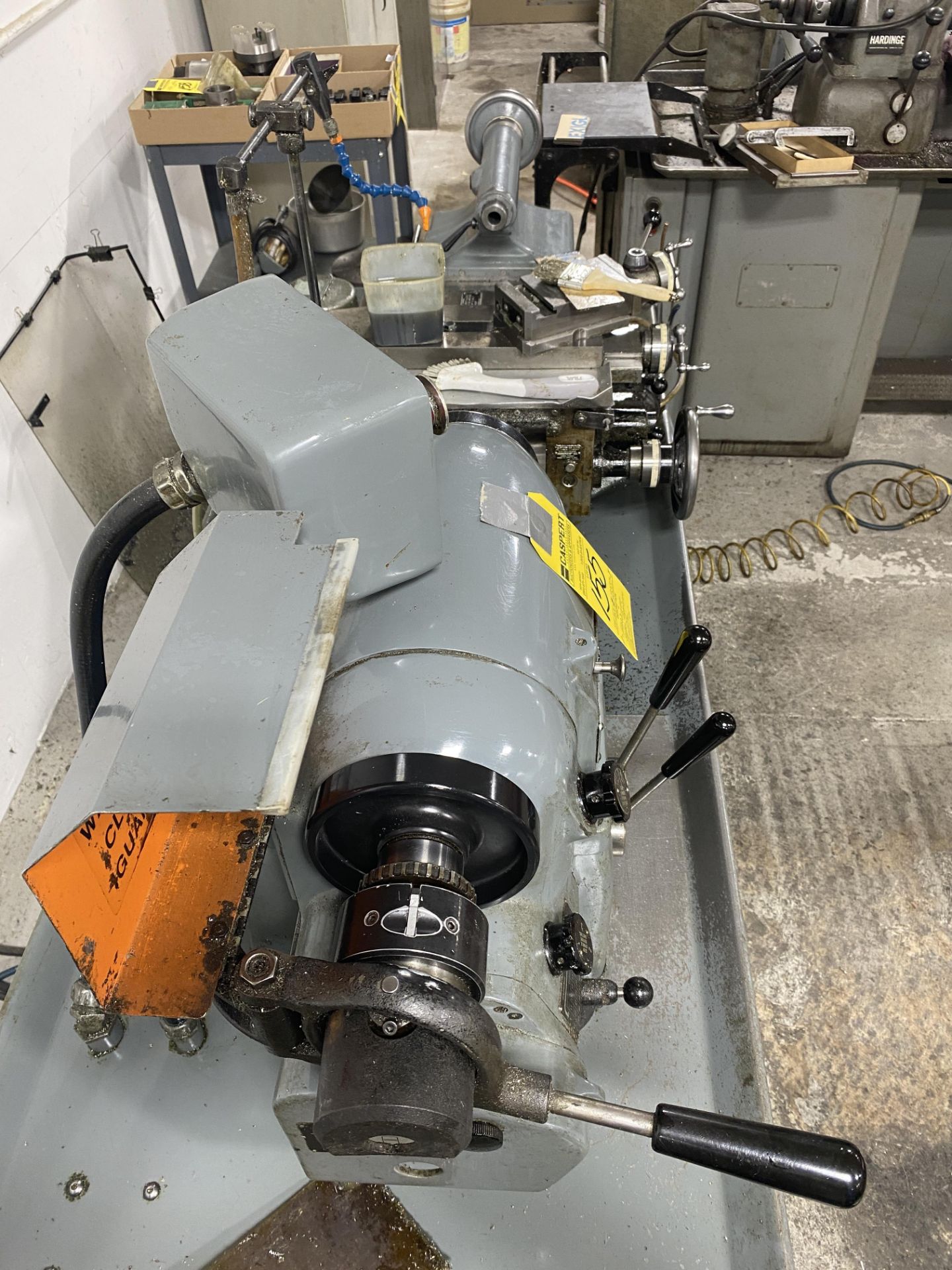 Hardinge Super Precision Lathe with Dove Tail Bed, SN: HLV-H-13537-T - Image 4 of 4