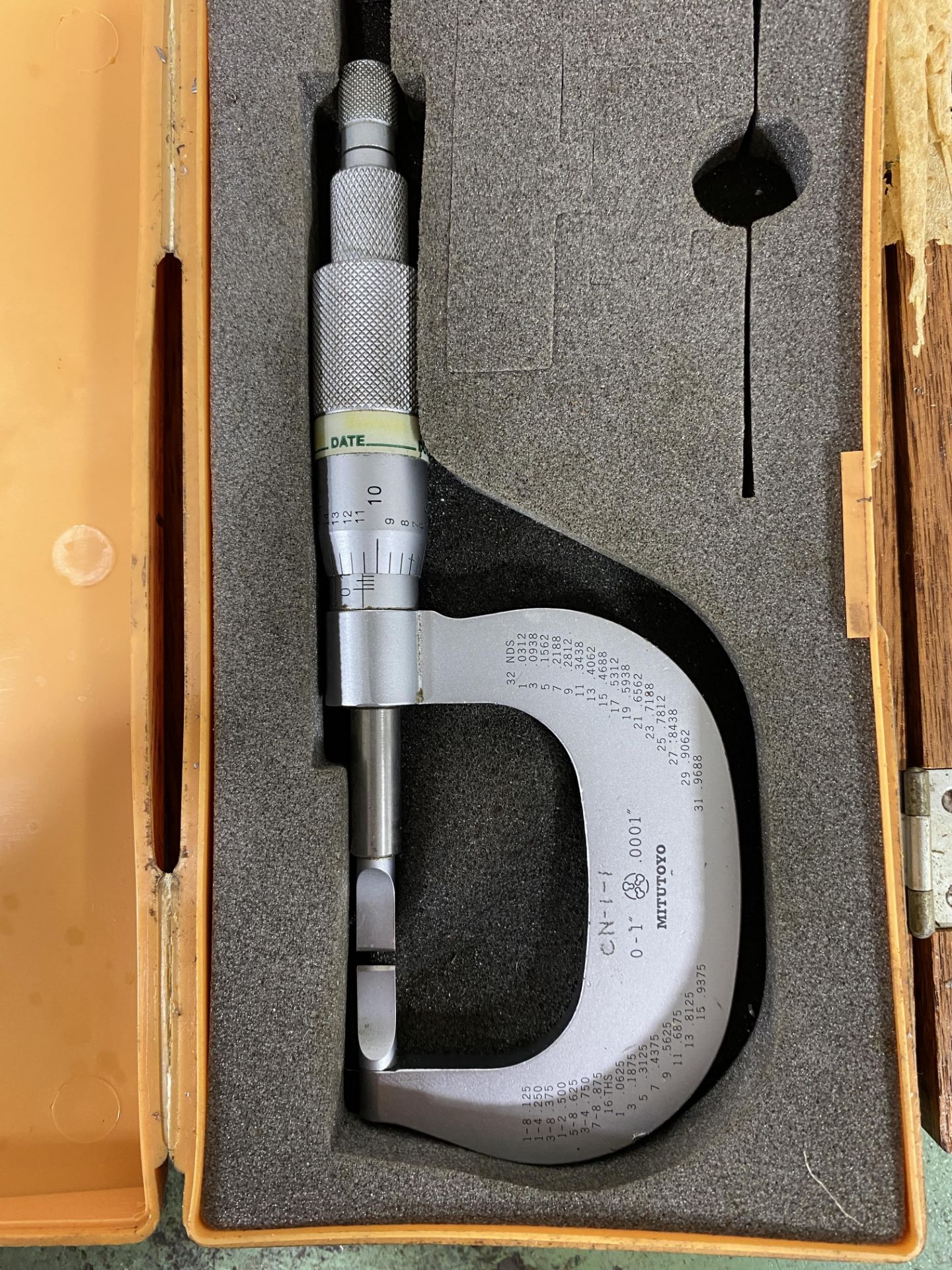 Mitutoyo 0-1" & 1-2" Blade Micrometer - Image 2 of 4