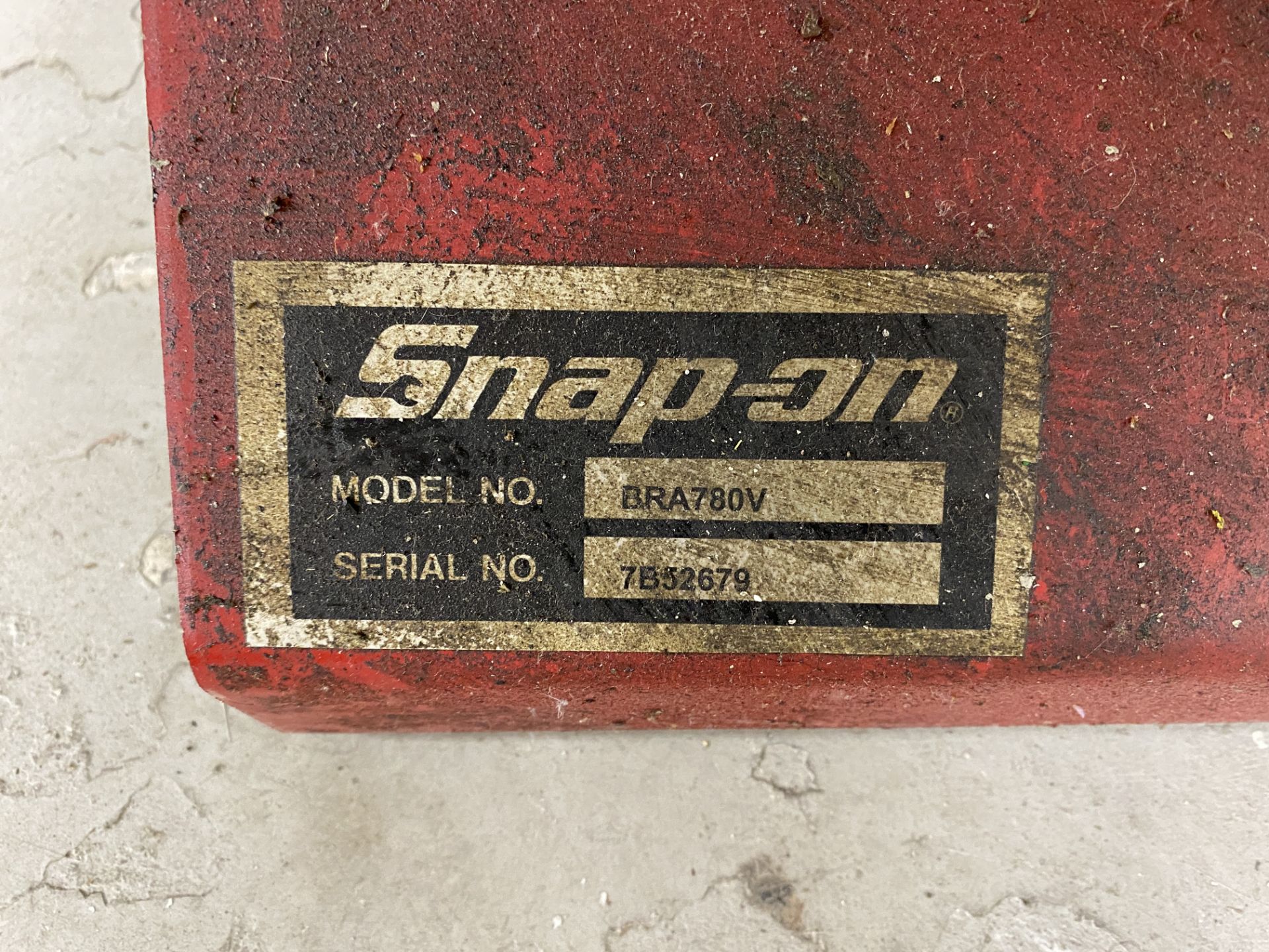Snap-On Upright Air Compressor (Needs To Be Put Together) M: DRA780V - Image 3 of 5