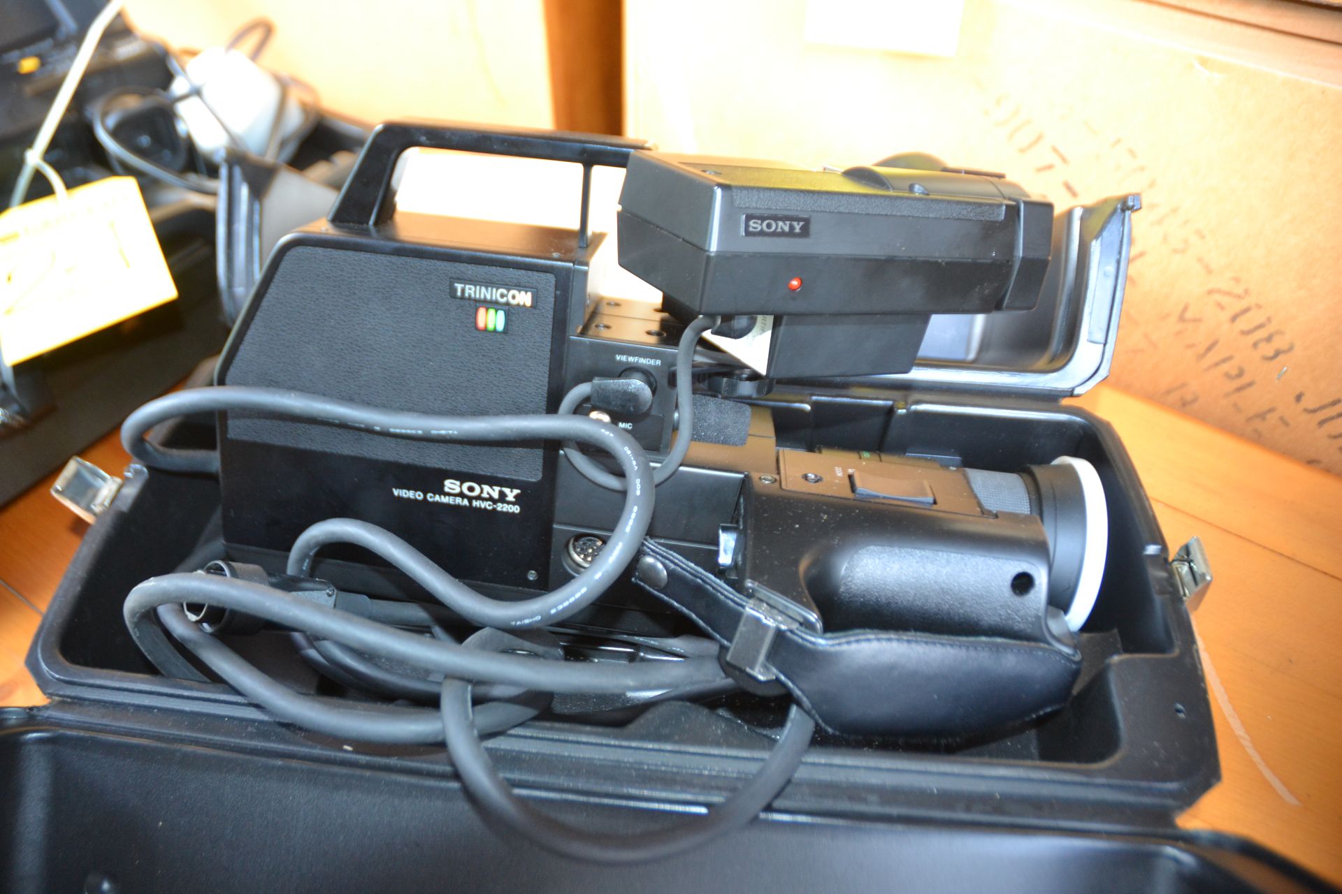 Video Cameras - (Sony Handycam Digital 8, Sony HVC-2200, VHS Movie Camera - Image 3 of 4