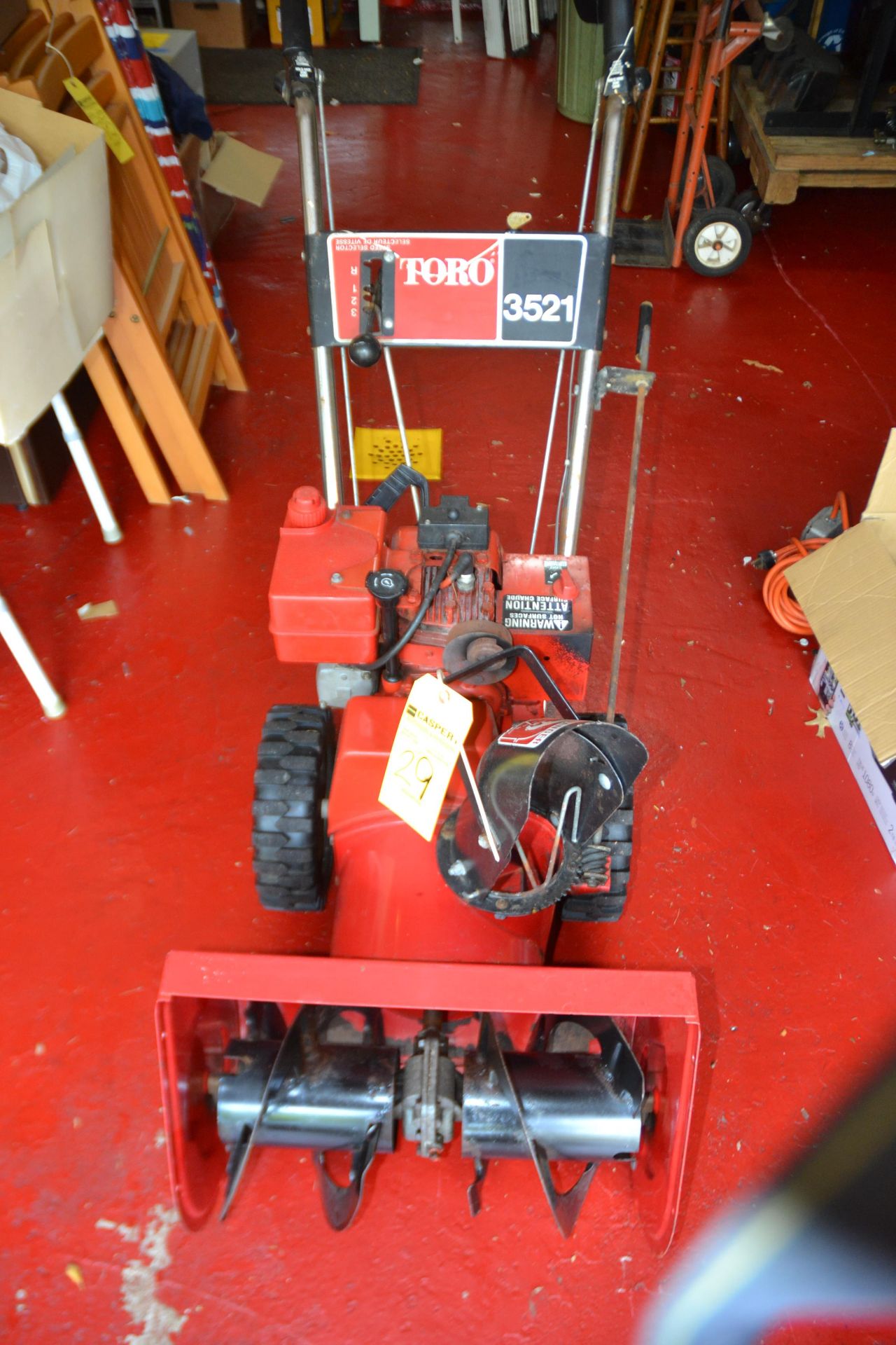 Toro 3521 Gas Powered Snow Blower - Image 2 of 2