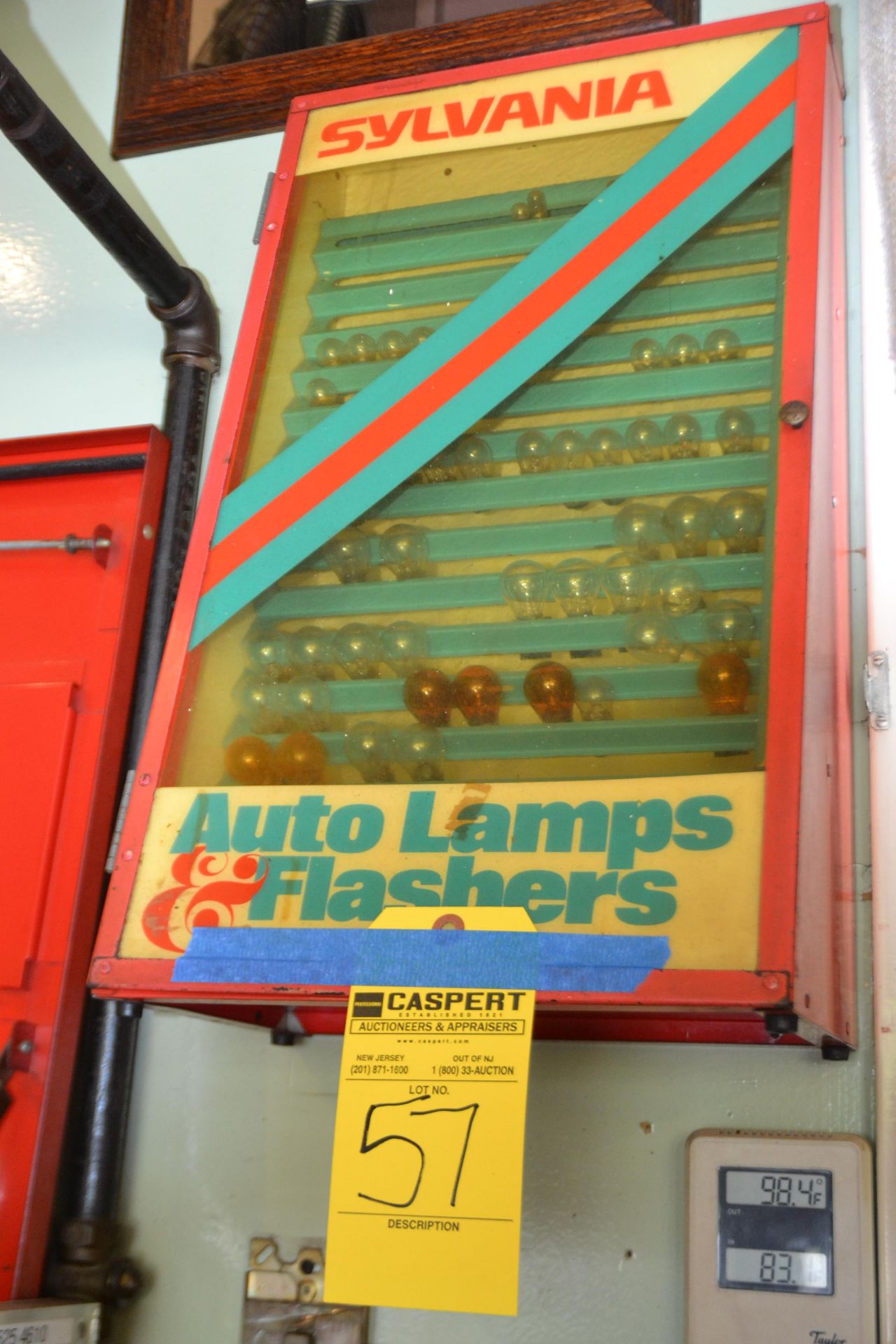 Sylvania Auto Lamps & Flashers Box and Contents