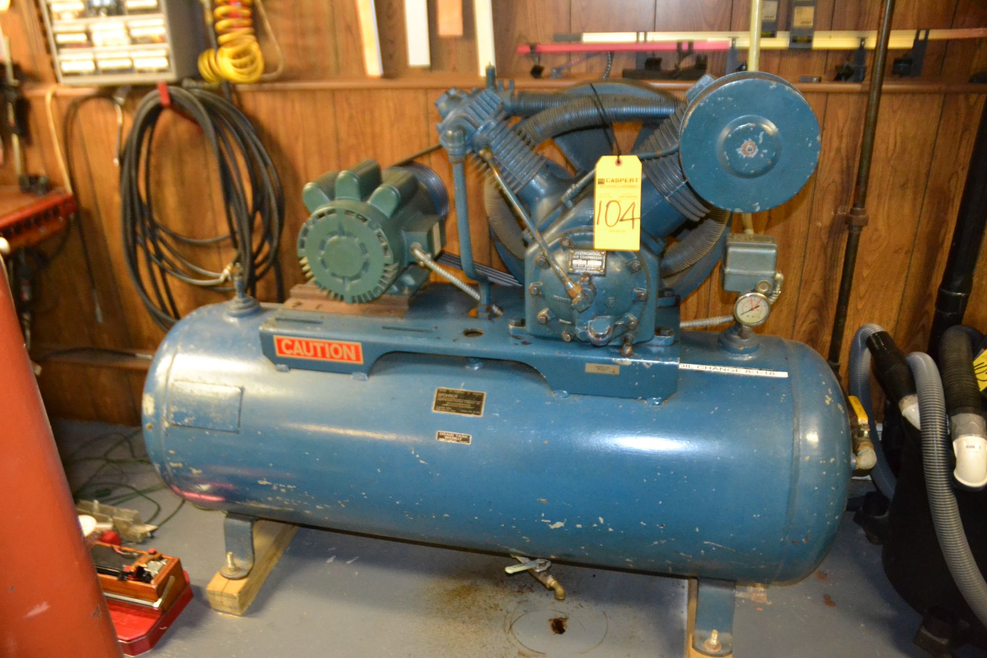 LeRoi Air Compressor -BASEMENT LOCATION / REMOVAL INVOLVES STAIRS-