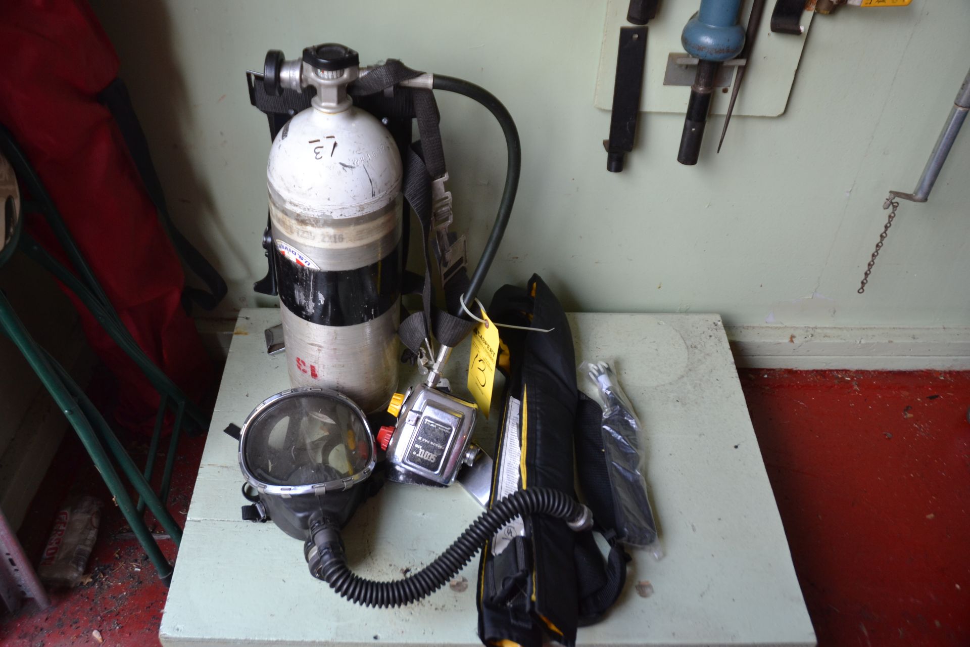 Lot - Mask, Regulator, Tank & Vest