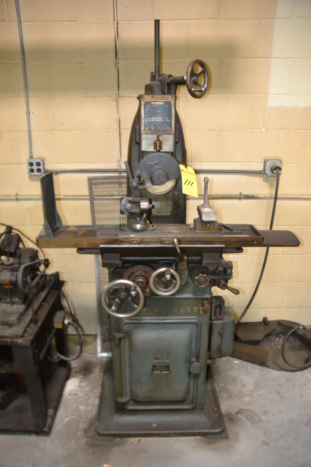 Brown and Sharpe No. 2 Surface Grinder