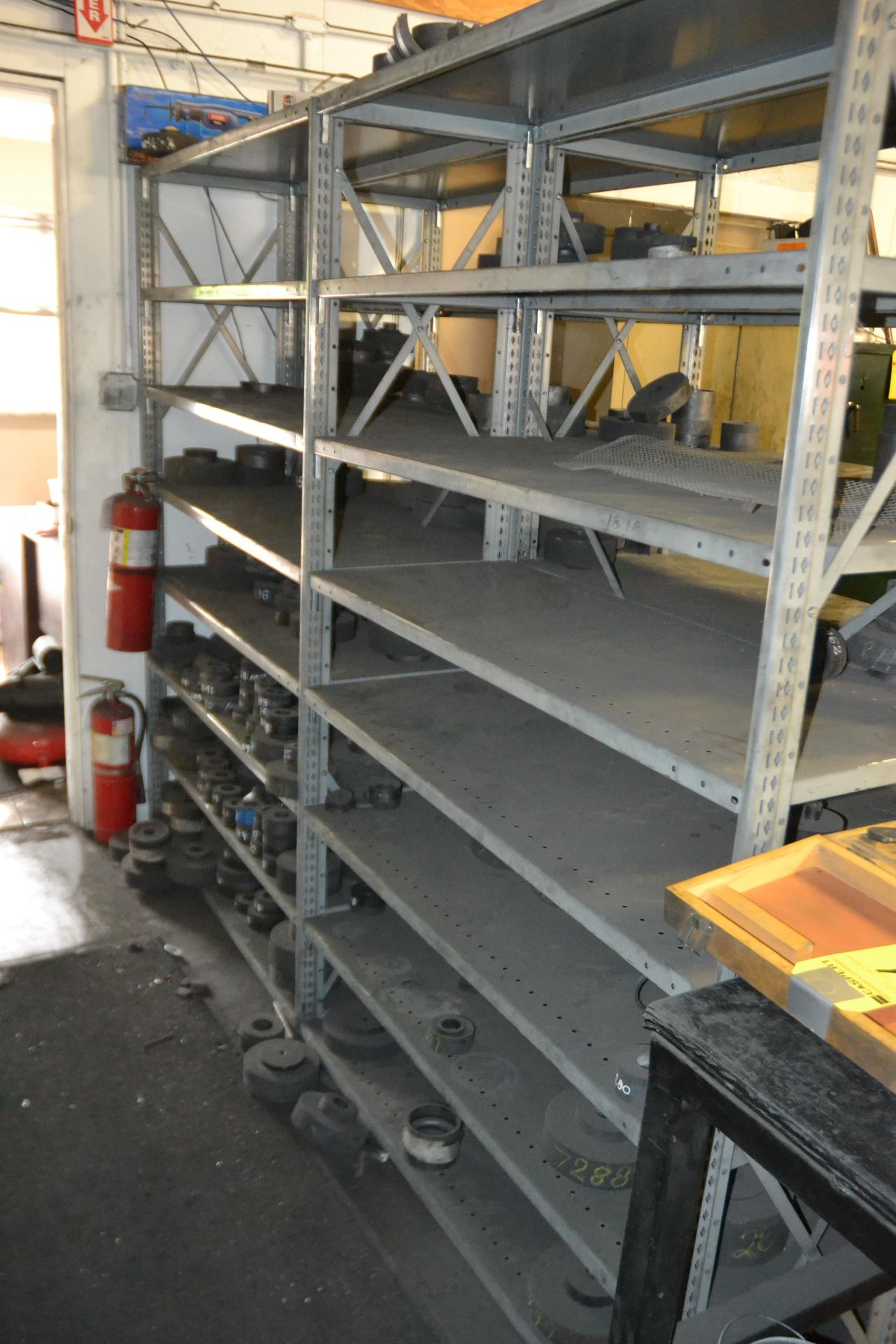 Sections of Metal Shelving - Image 2 of 2