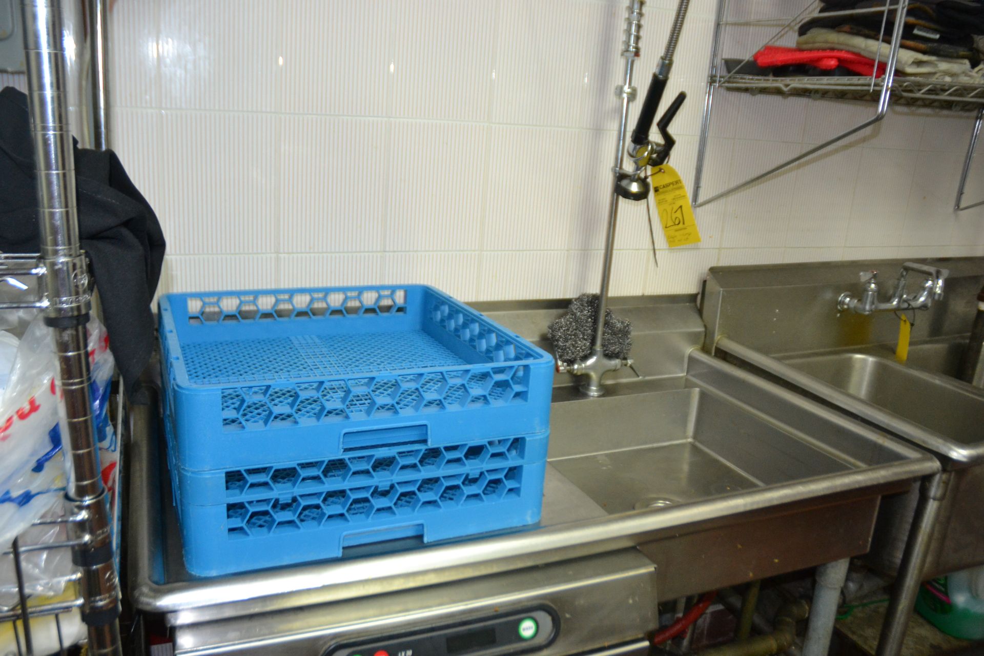 1-Compartment Sink with Left Hand Drain Board