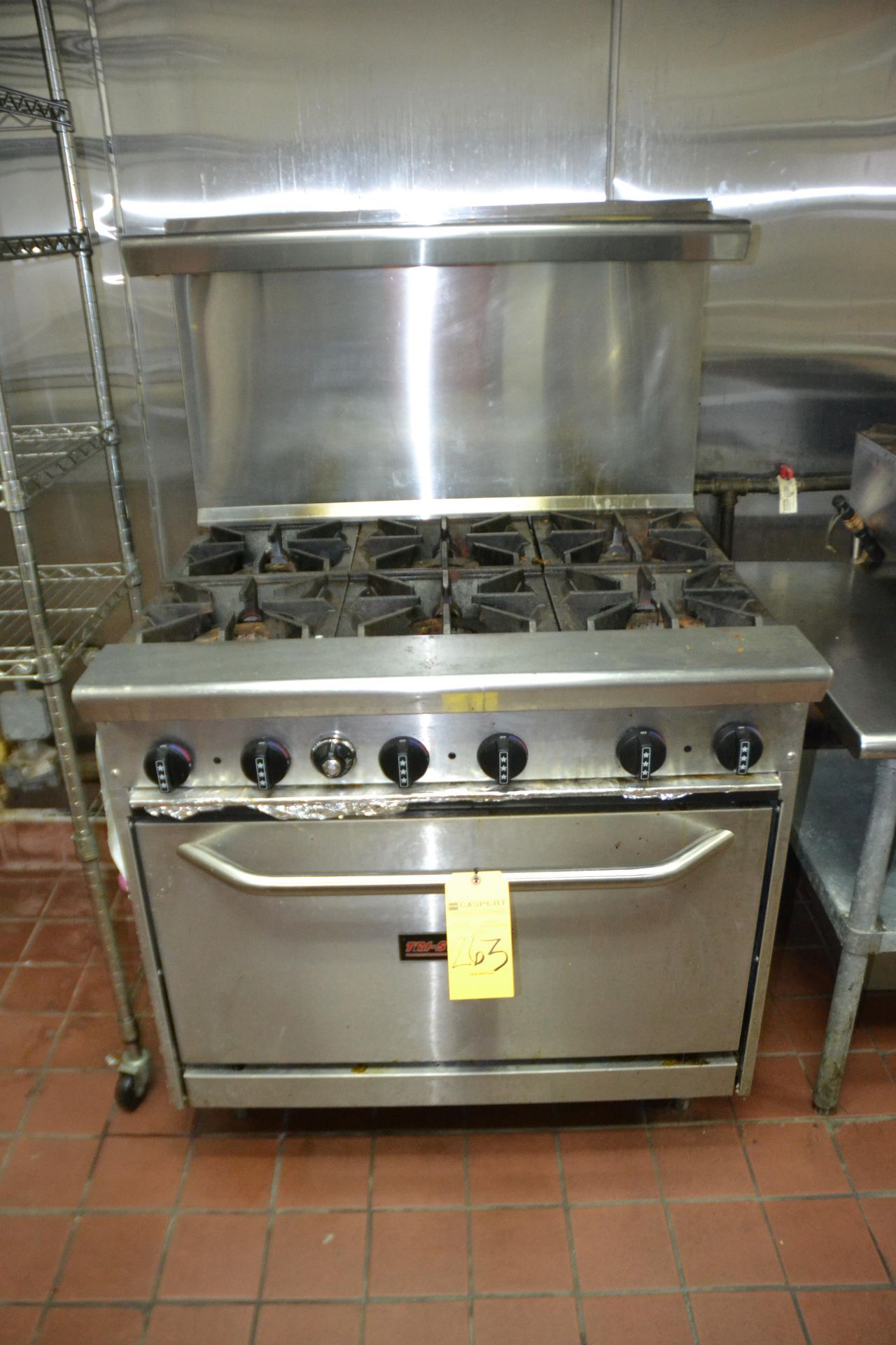 Tristar 6-Burner Range with 1-Door Broiler