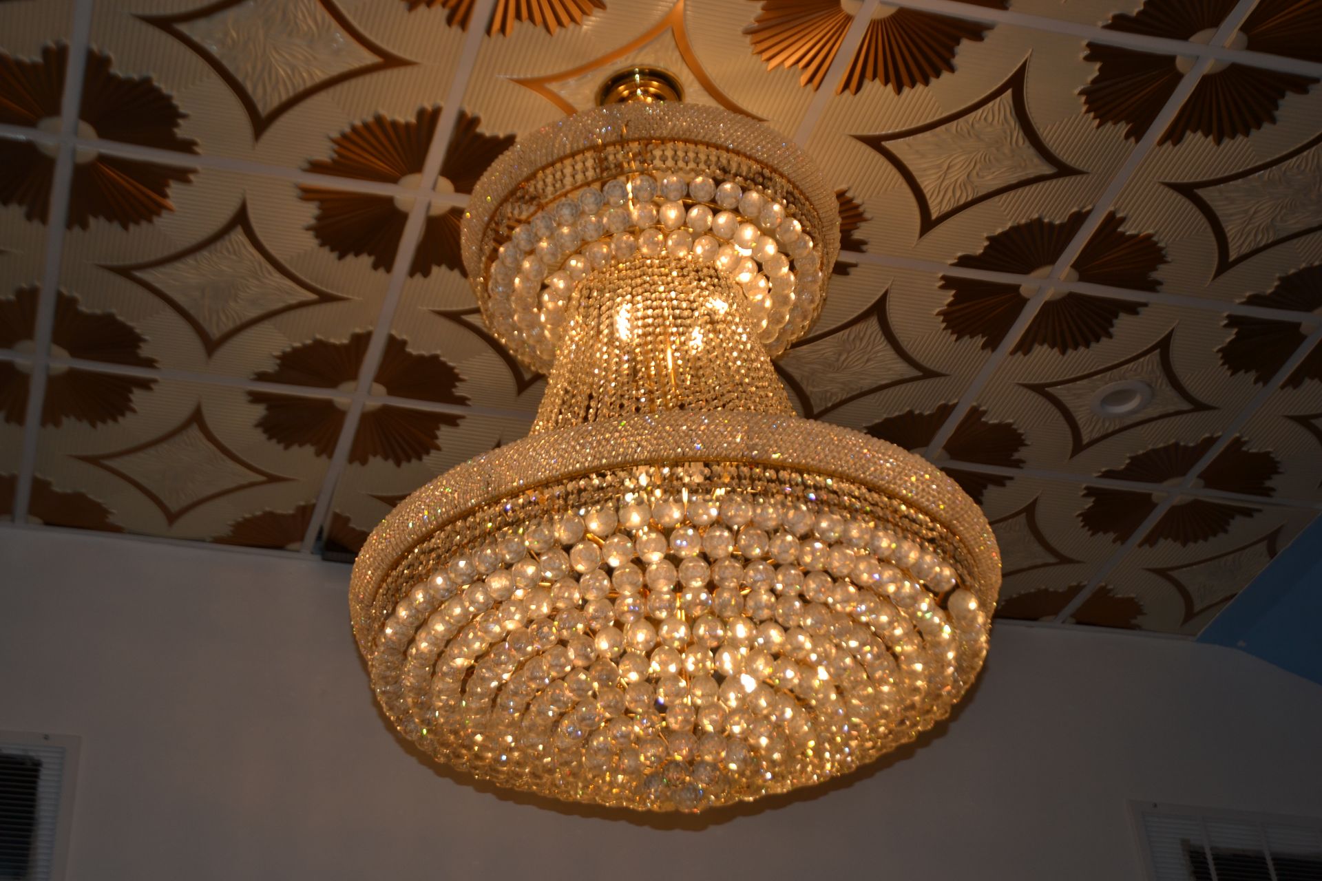 (2) Large Chandaliers