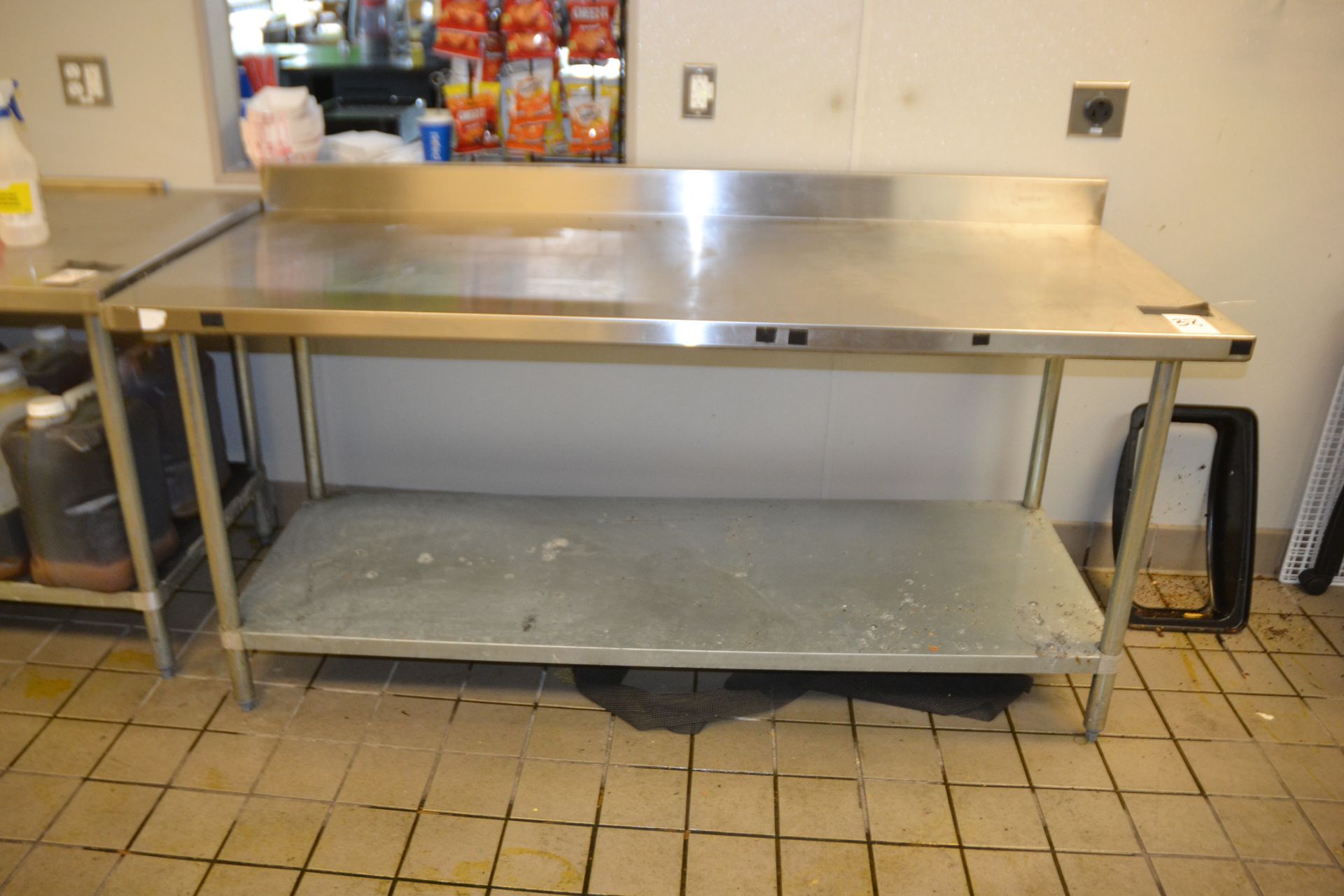 Stainless Steel Table, 30" x 72"