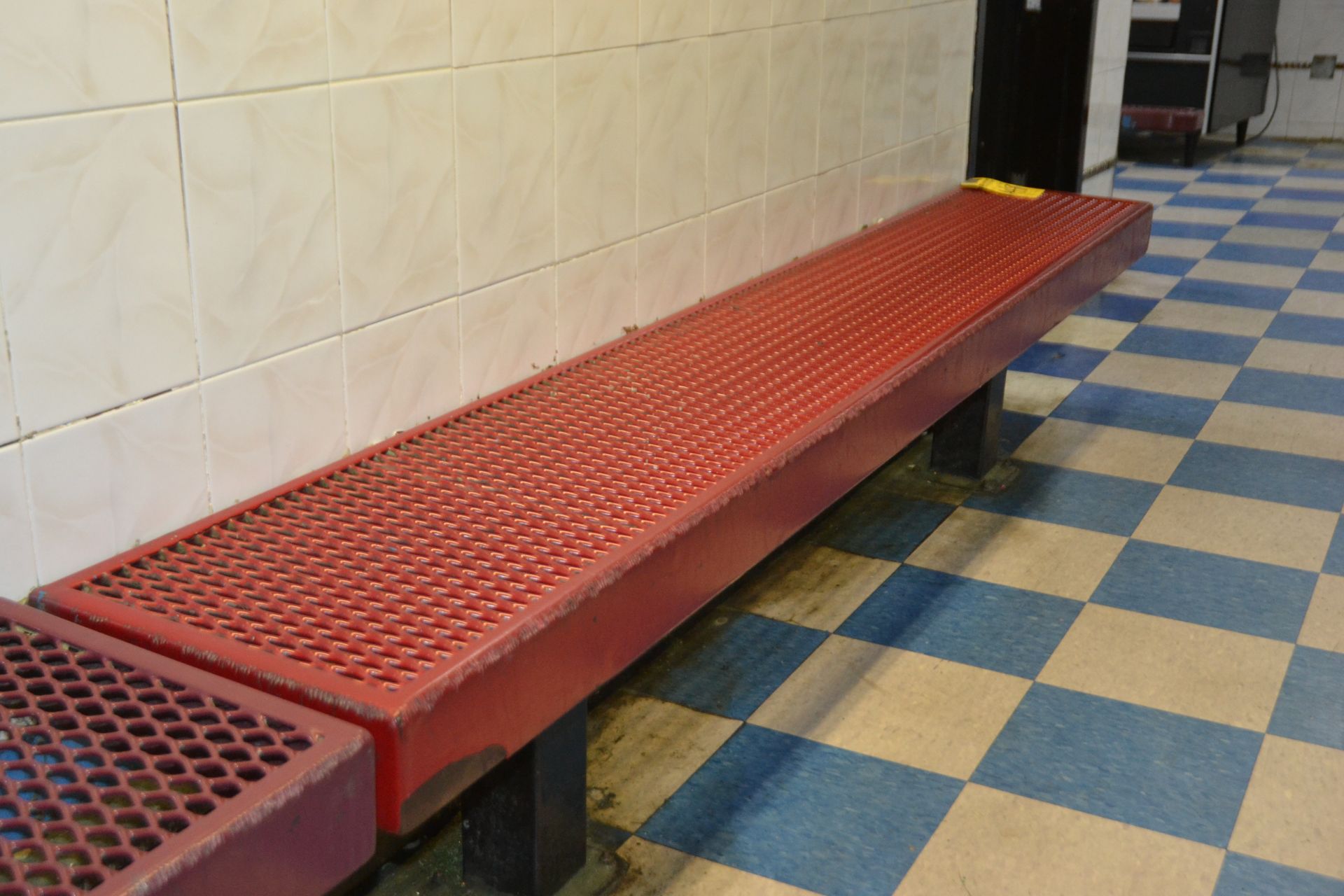 Metal Coated 8' Benches - Image 2 of 2