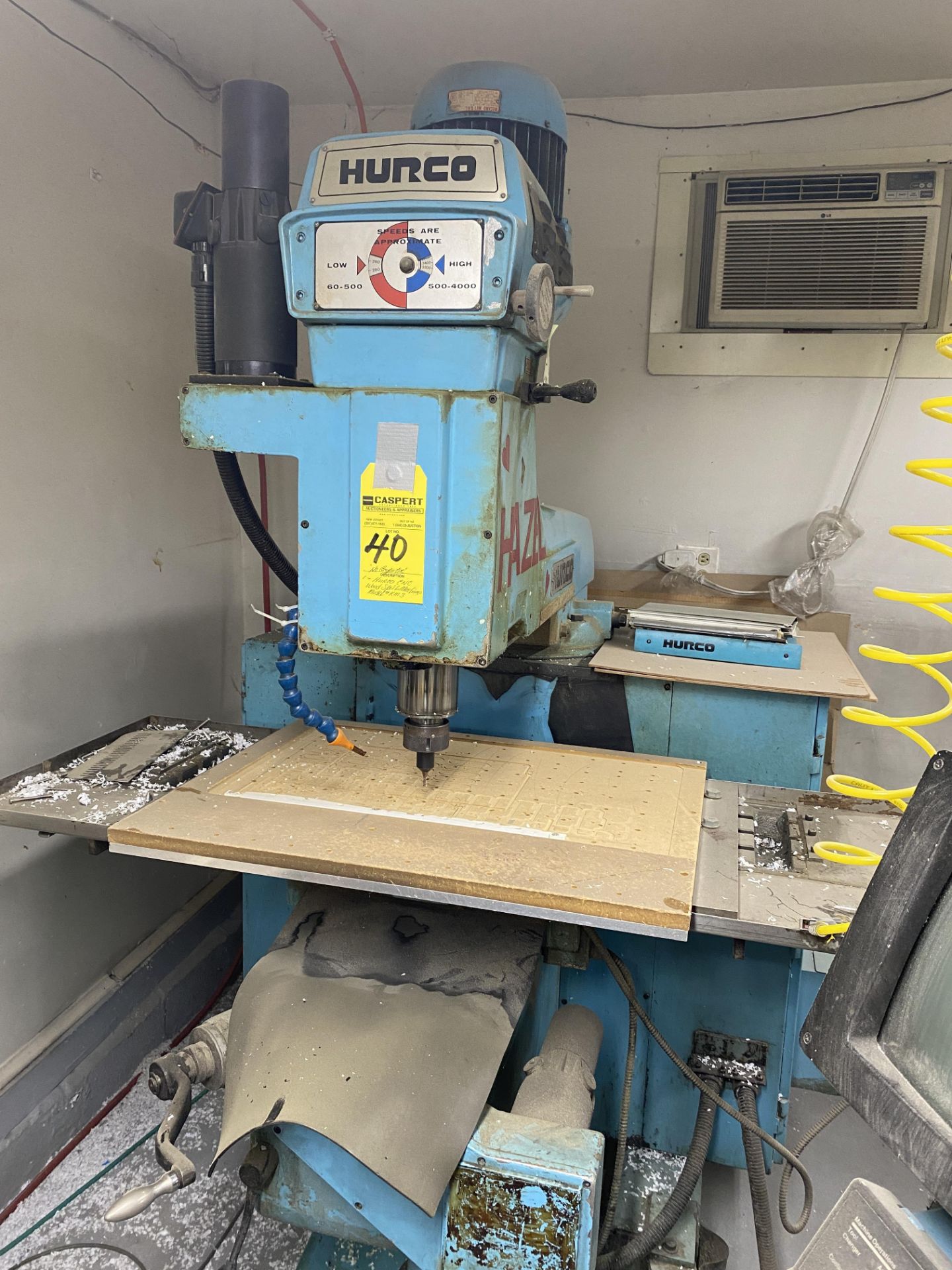 HURCO CNC Wood Spoil Machine, M: KM3 (No Computer)