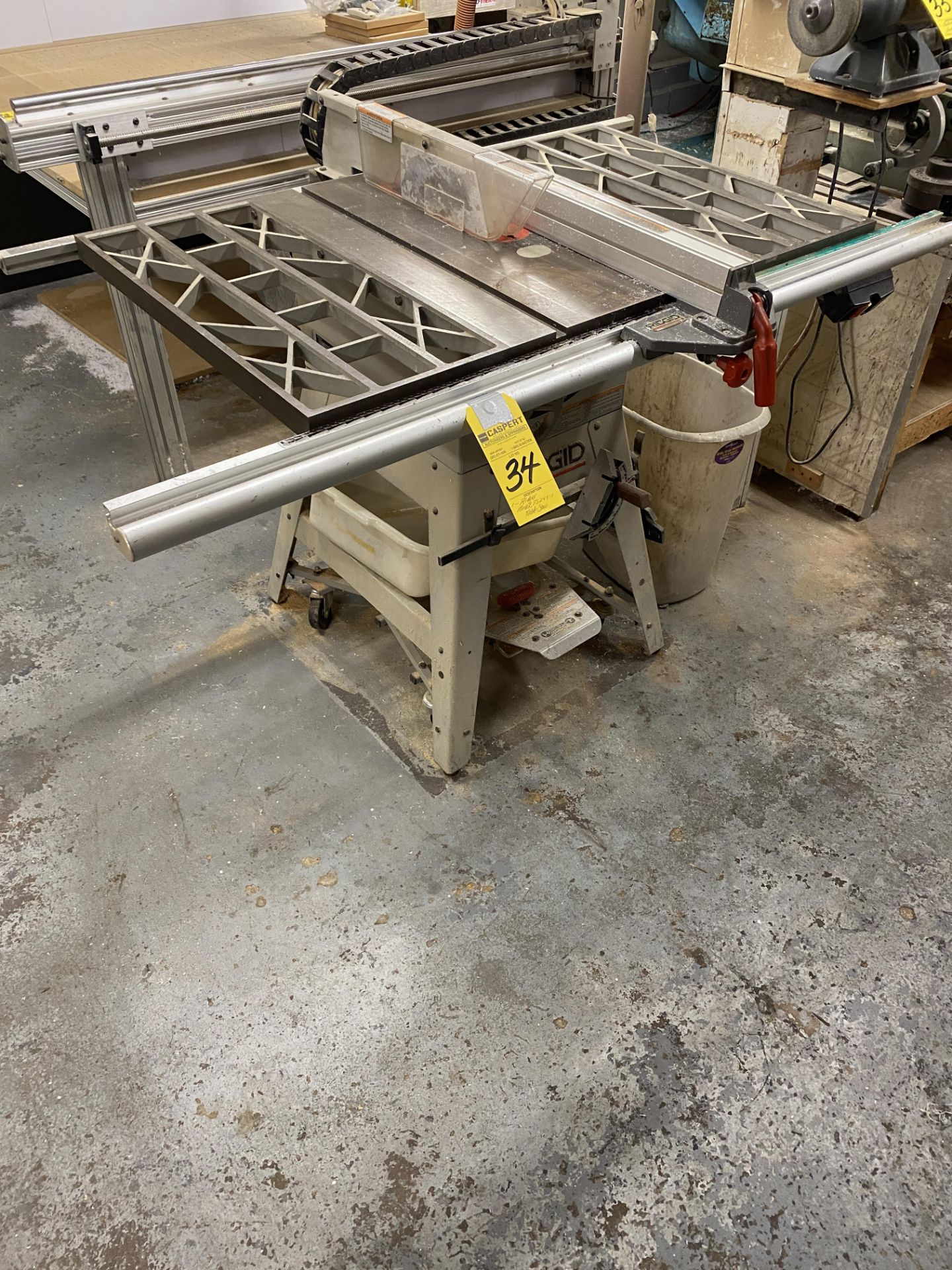 Ridgid Table Saw, M: TS244-1 - Image 3 of 3