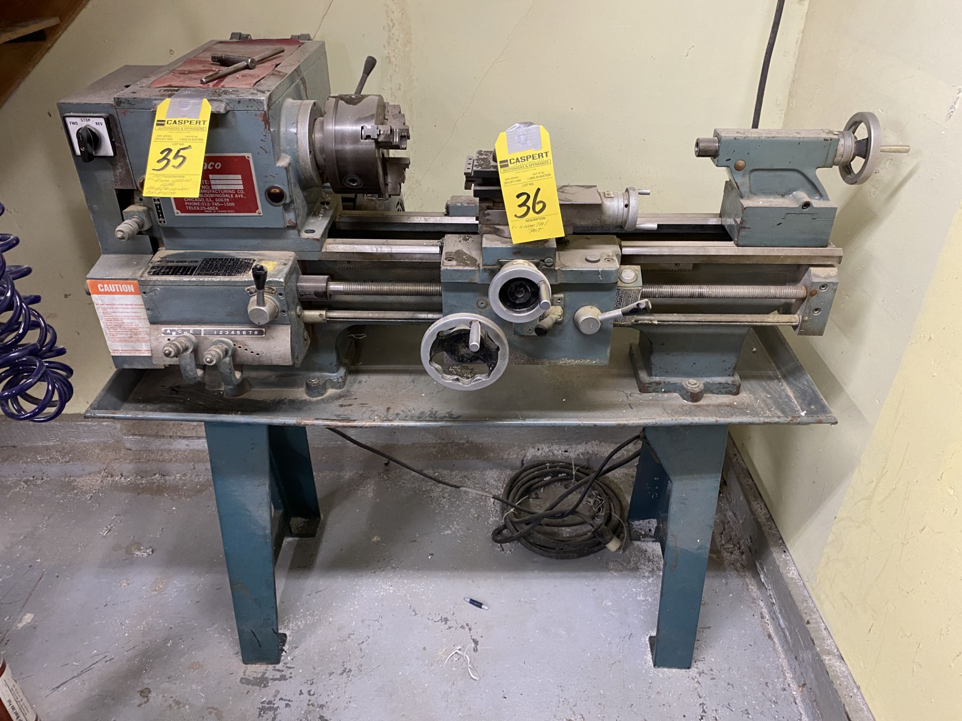 1987 ENCO 5000W Lathe, M: 110-2011, SN: 873799