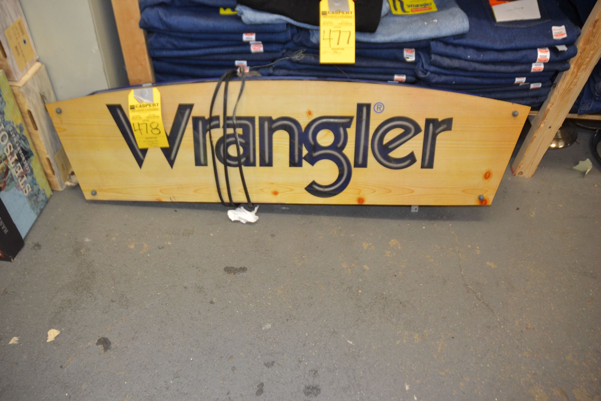 Wrangler Sign