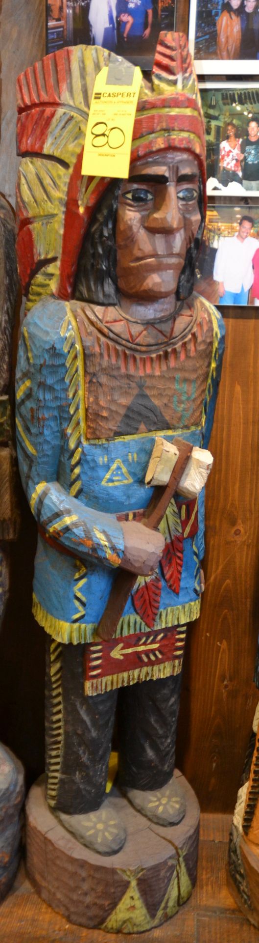 6' Cigar Store Indian