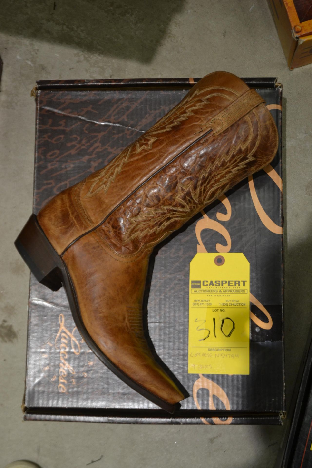 Pair of Lucchese Boots