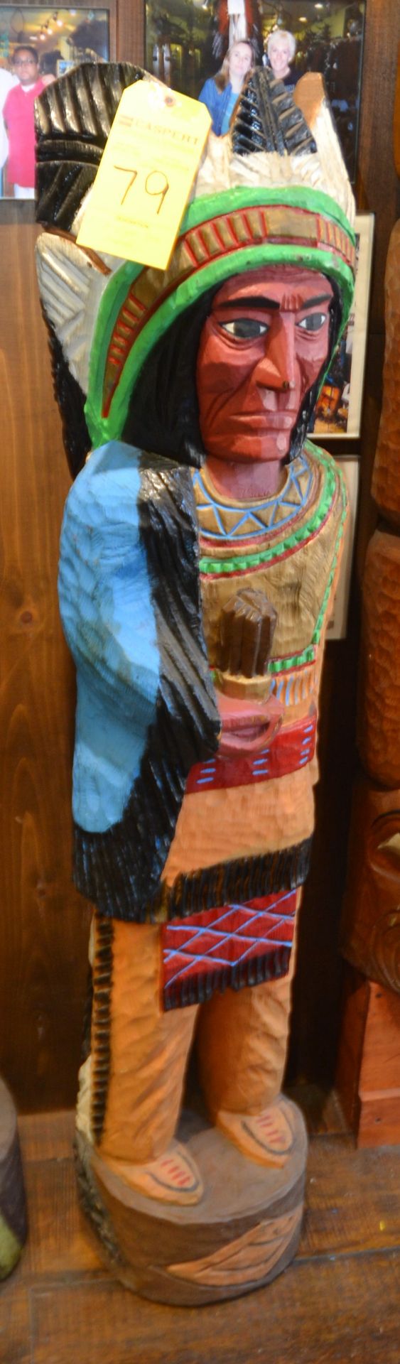 5' Cigar Store Indian