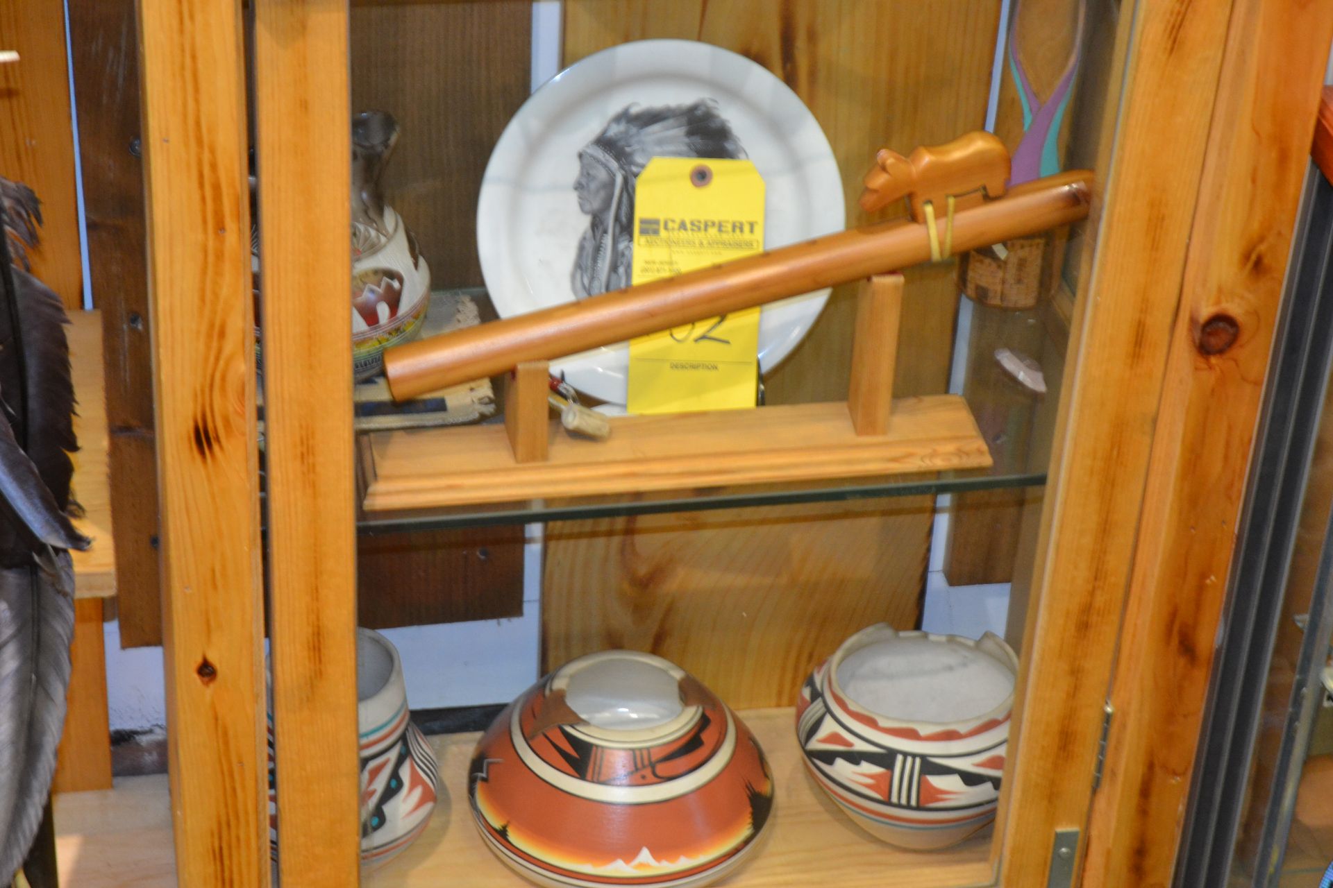 LOT - Navajo Plates, Pipes, Vases