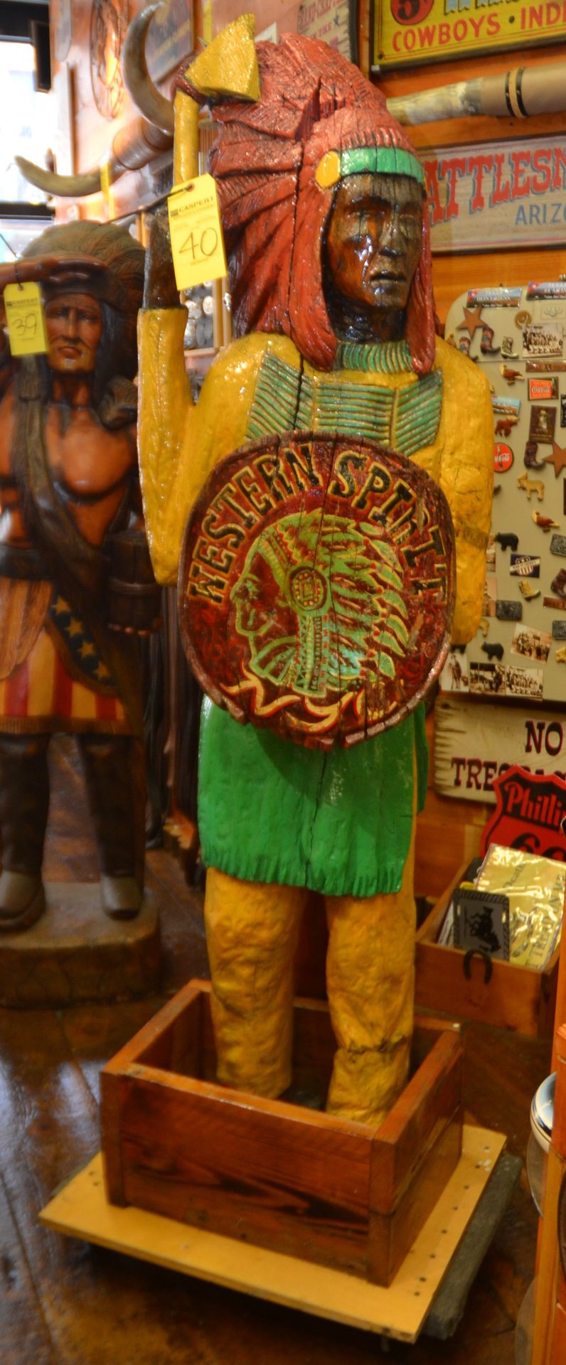 6' Cigar Store Indian