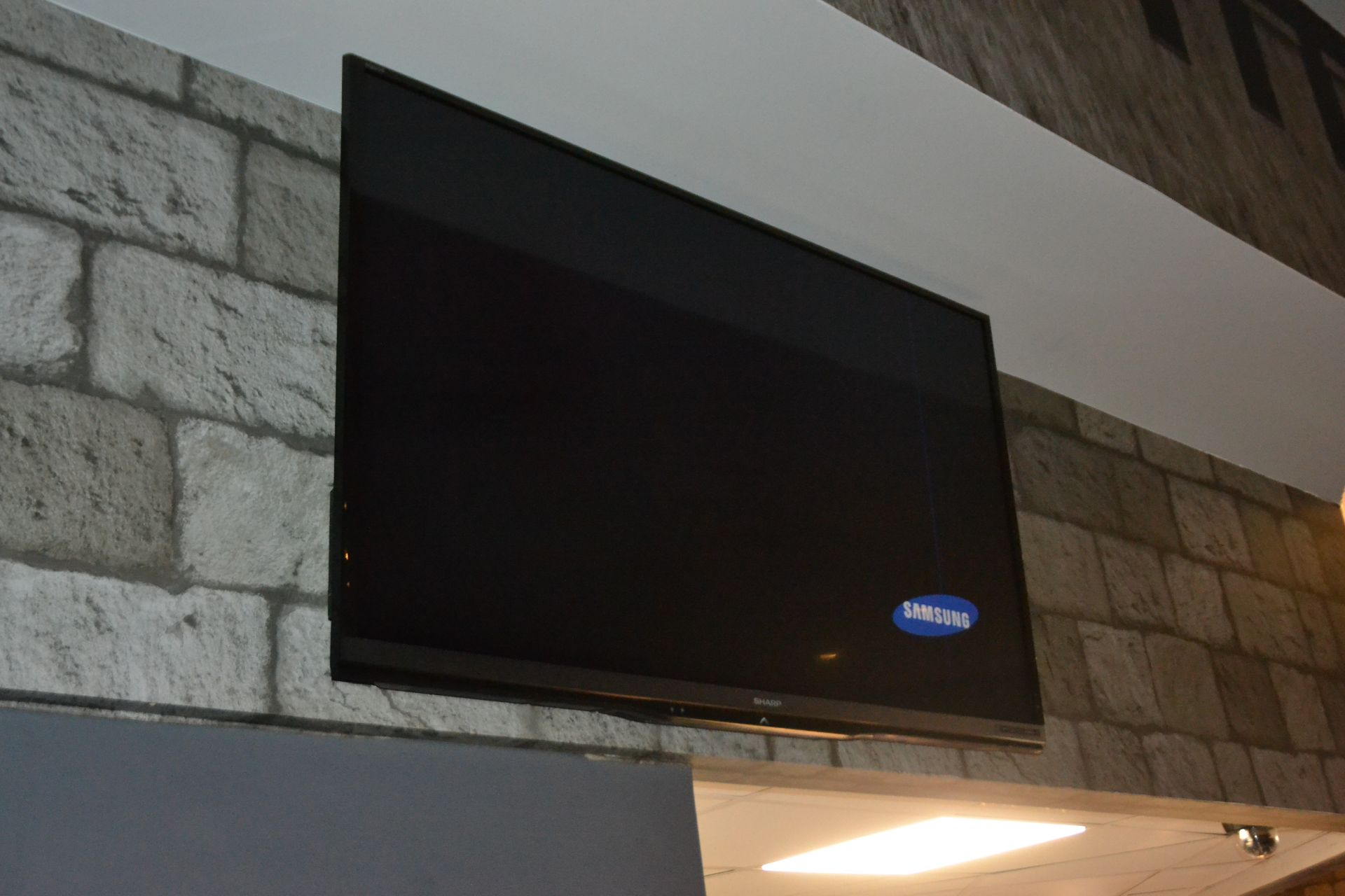 Sharp Aquos 62" Wall Hanging TV - Image 2 of 3