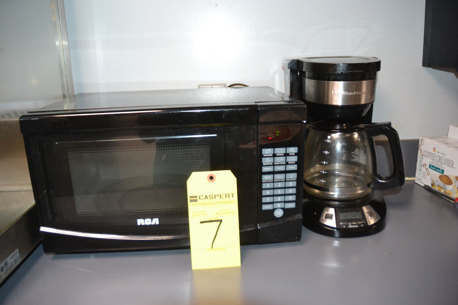LOT - RCA Microwave Oven and Hamilton Beach Coffee Brewer