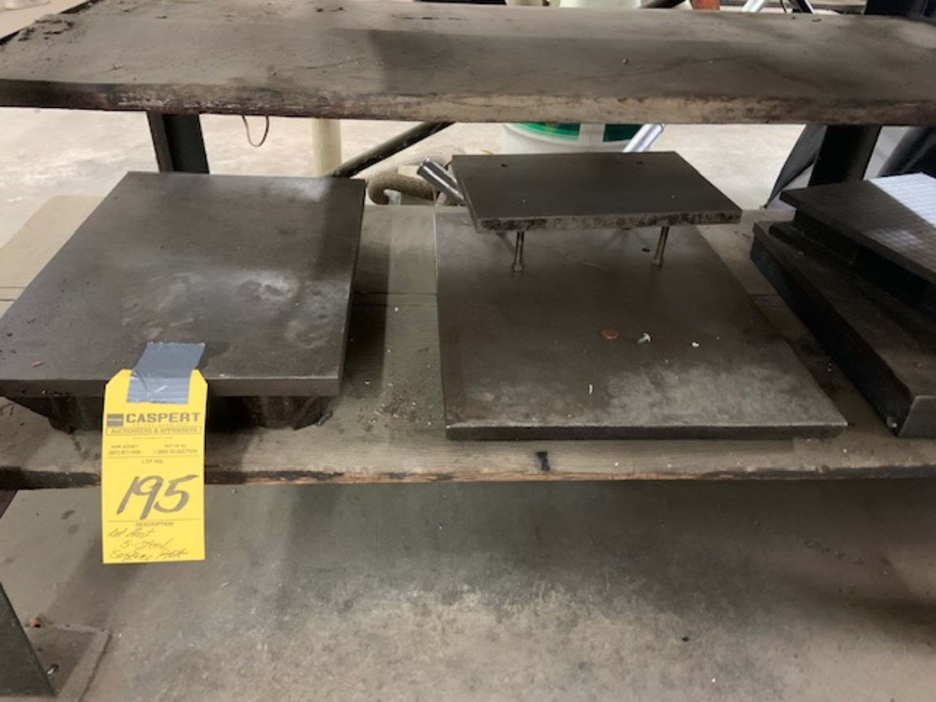 LOT - Assorted 5-Steel Surface Plates