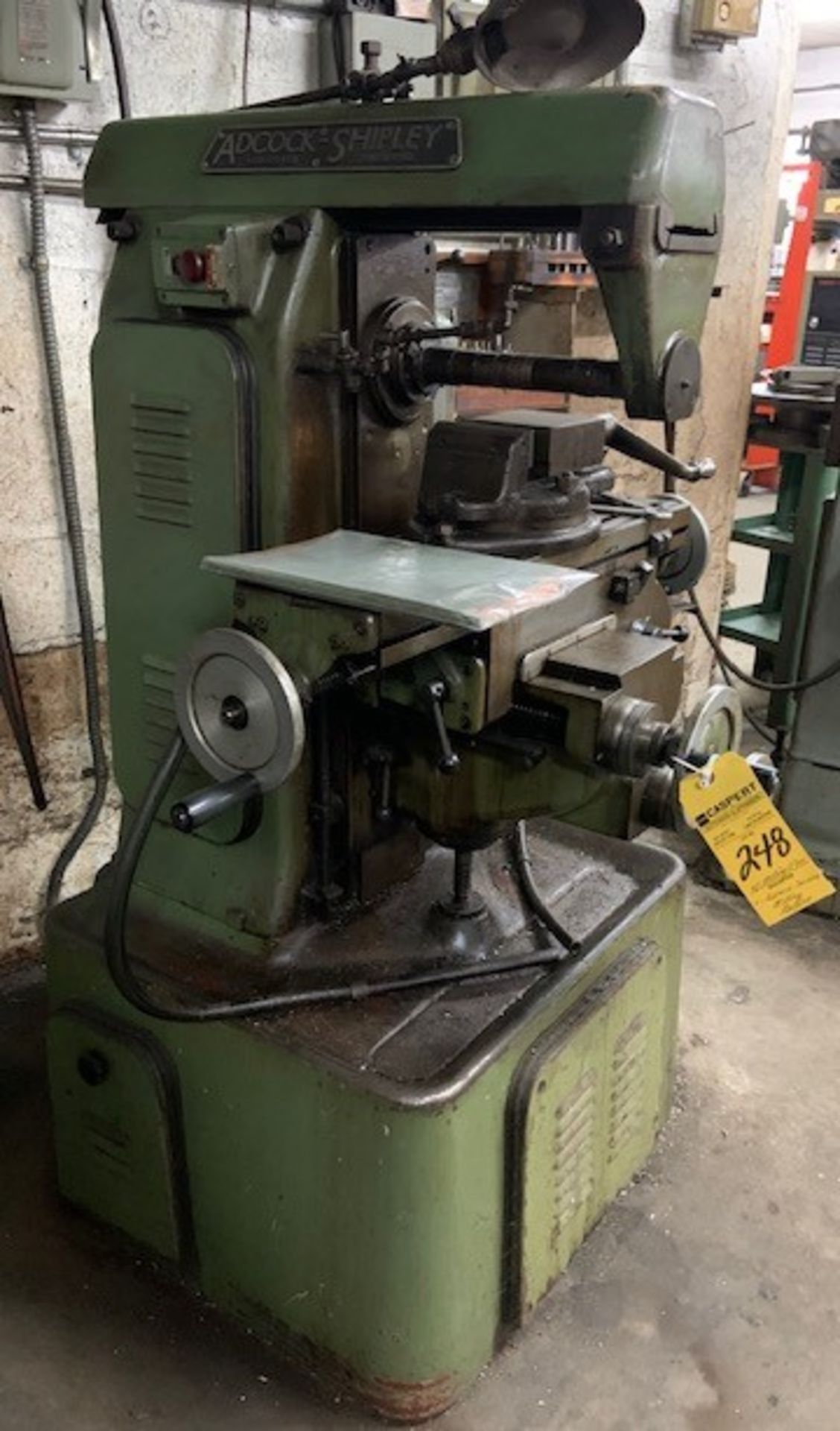 Adcock-Shipley Milling Machine w/ Milling Vise