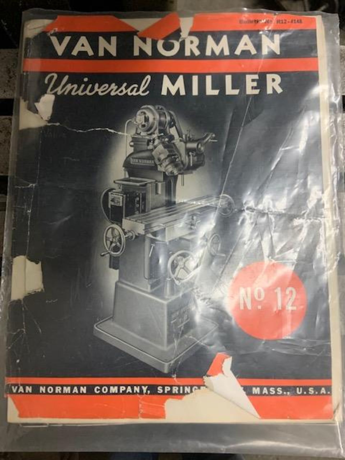 Van Norman Universal Miller, No. 12 - Image 2 of 3
