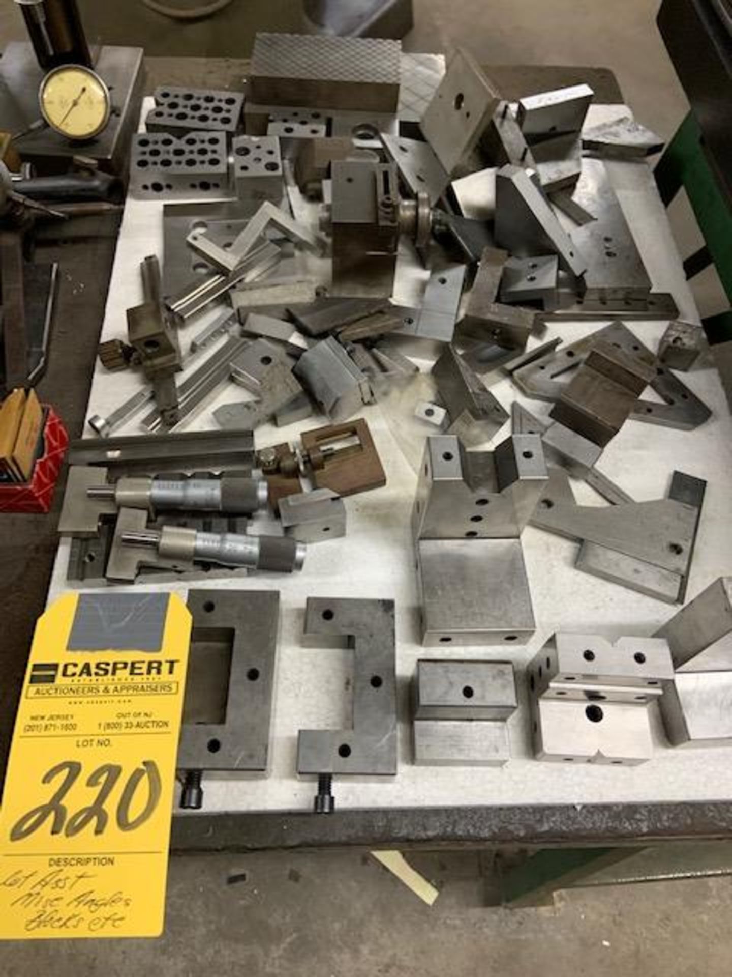 LOT - Assorted Misc. Angle Blocks, Etc.