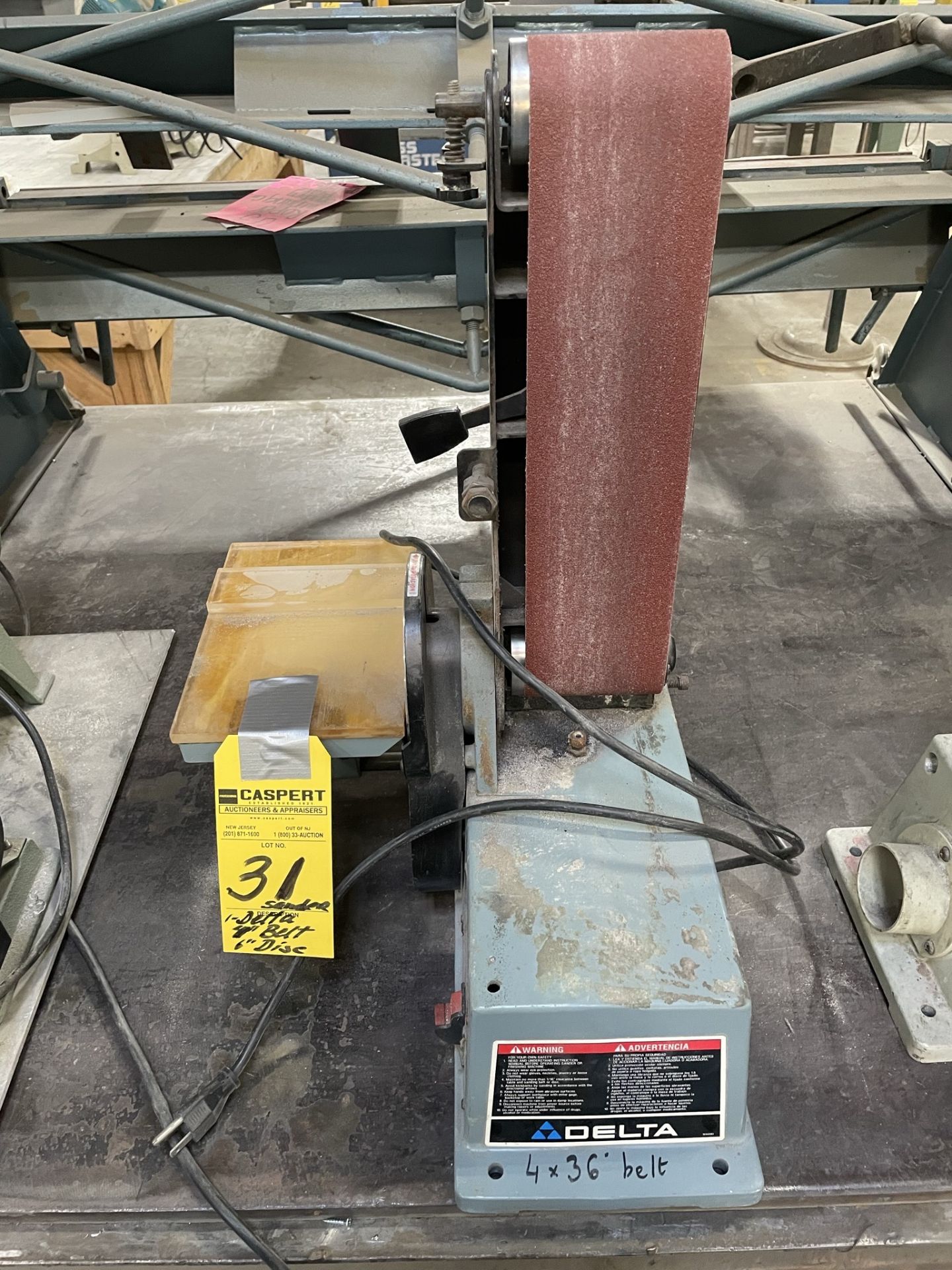 Delta 4" Belt/ 6" Disc Sander