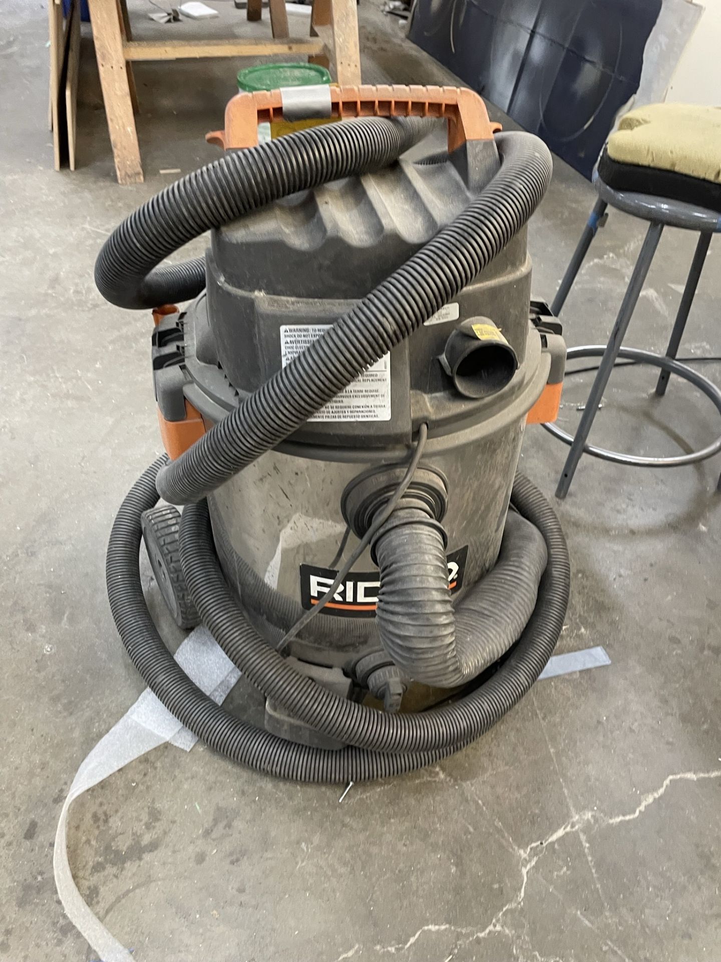 Ridgid 10 Gallon Wet / Dry Vac - Image 2 of 2