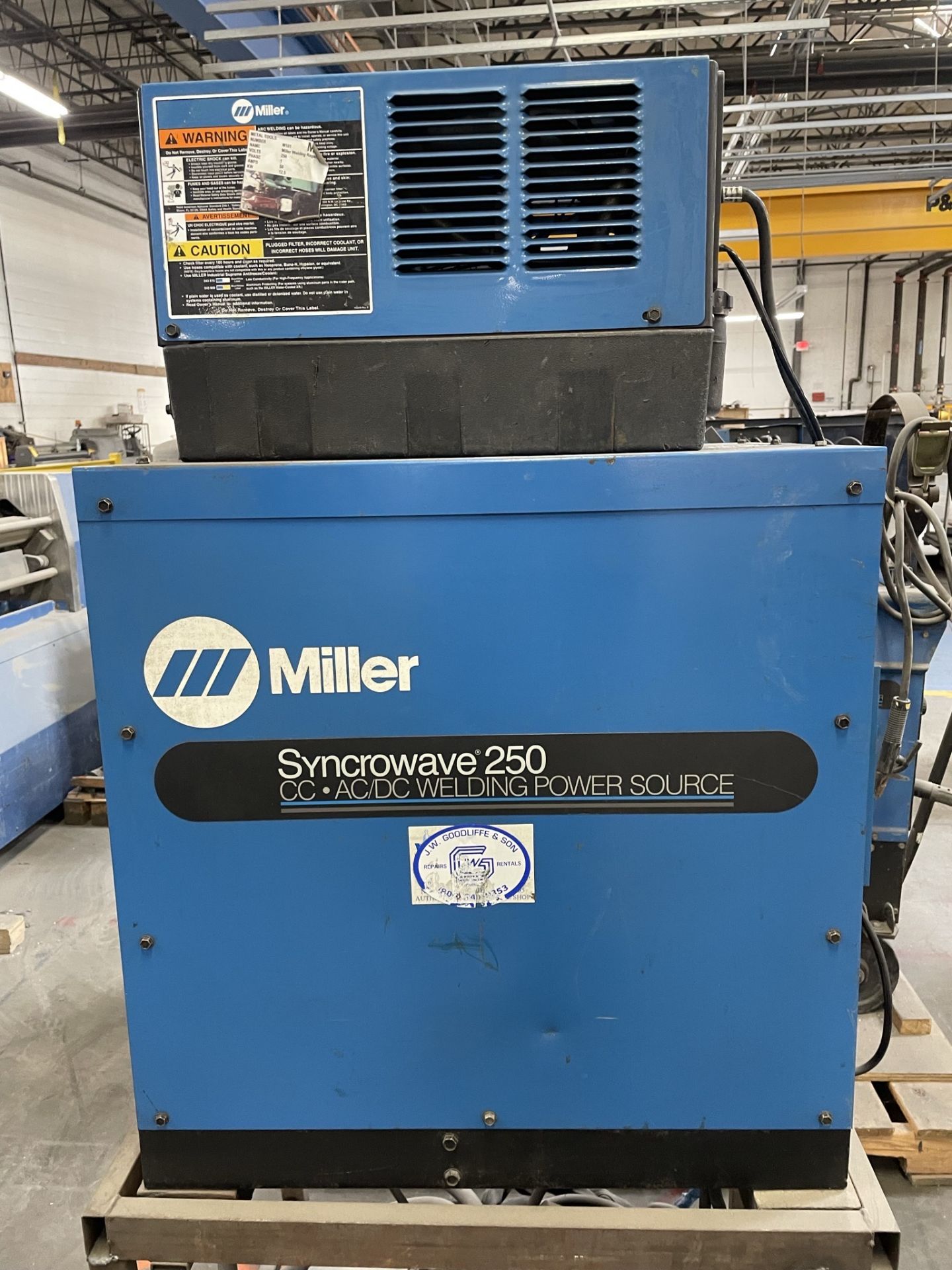 Miller Synchrowave 250 Welder w/Coolmate 3 - Image 2 of 3