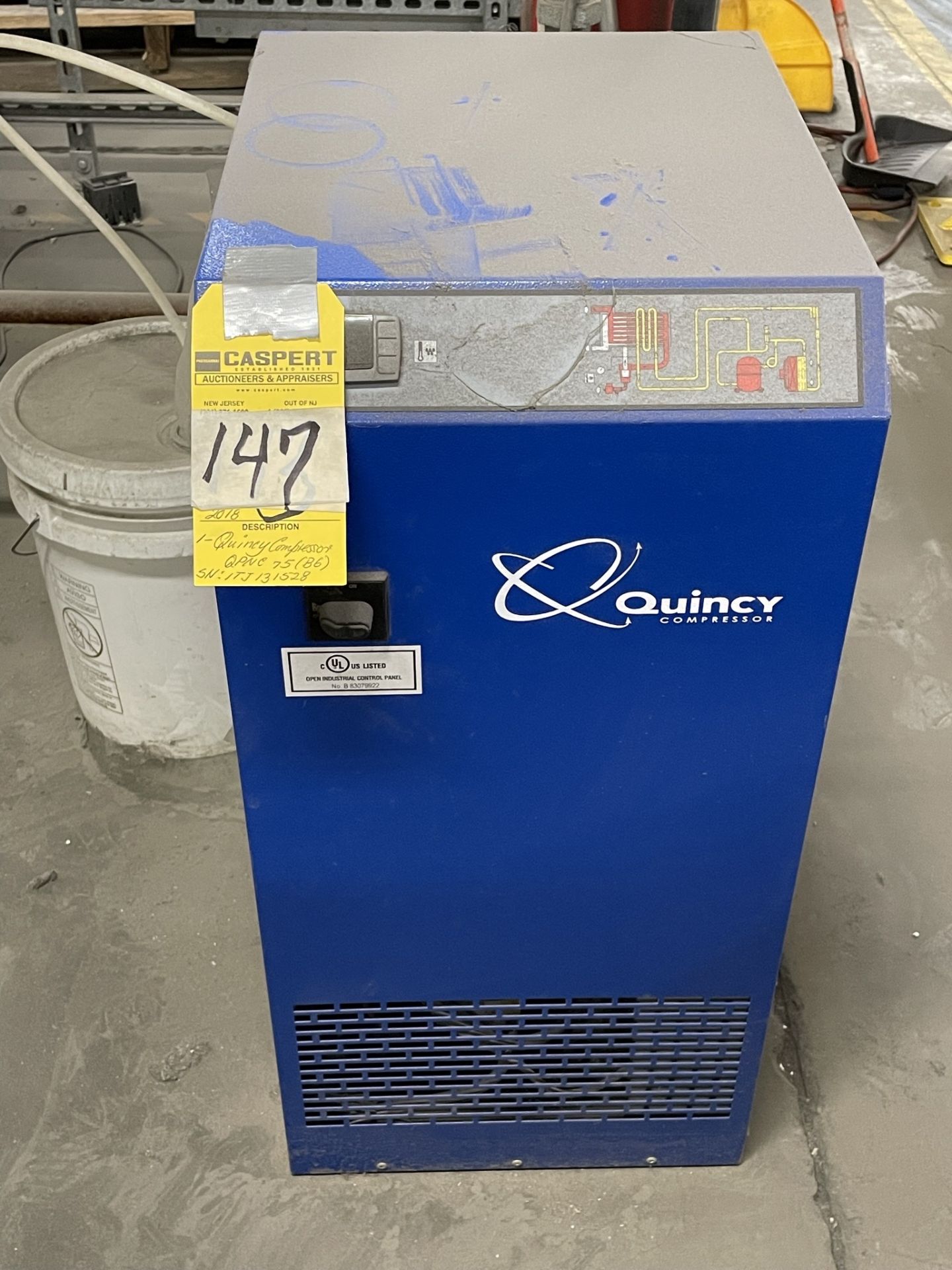 2018 Quincy Compressor QPNC 75(B6) S/N 1TJ137528