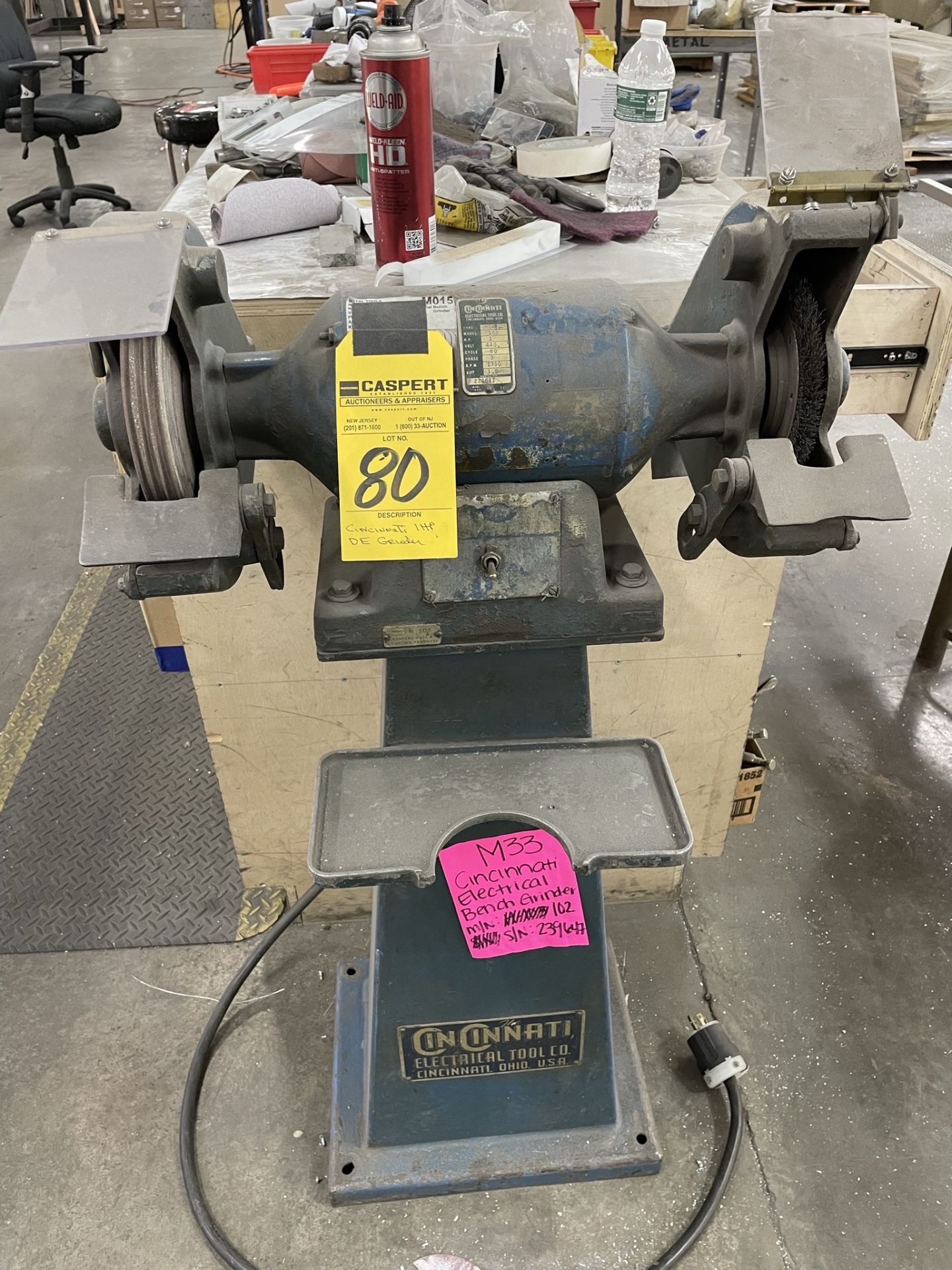 Cincinnati 1 HP Double End Grinder