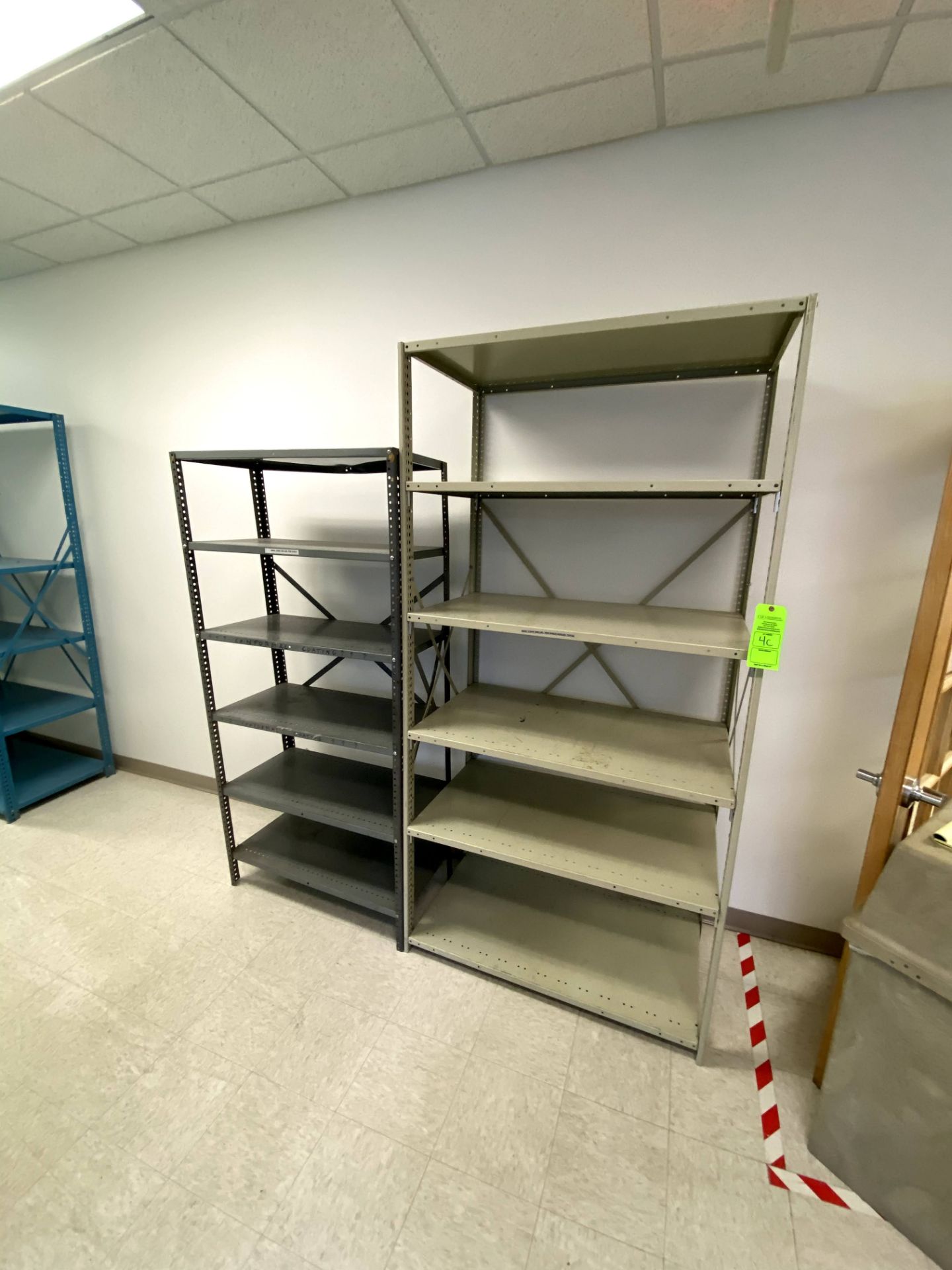 (2) HEAVY DUTY PENCO PAN SHELVING -- (7625 OMNITECH PLACE VICTOR NEW YORK)