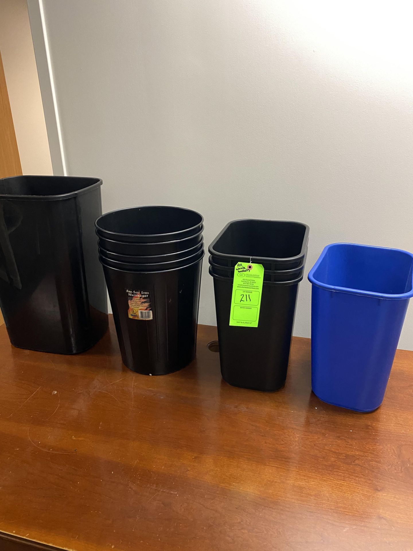 (ALL) TRASH & RECYCLING CAN(S) -- (7625 OMNITECH PLACE VICTOR NEW YORK)