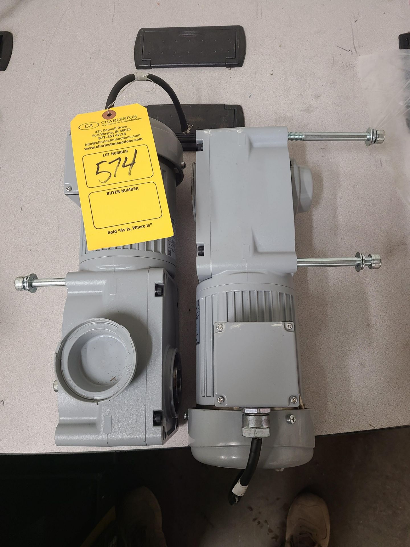(2) GTR 3-PHASE INDUCTION MOTOR: M-F3SB-30-80-T0202-- (432 COUNCIL DRIVE FORT WAYNE INDIANA)