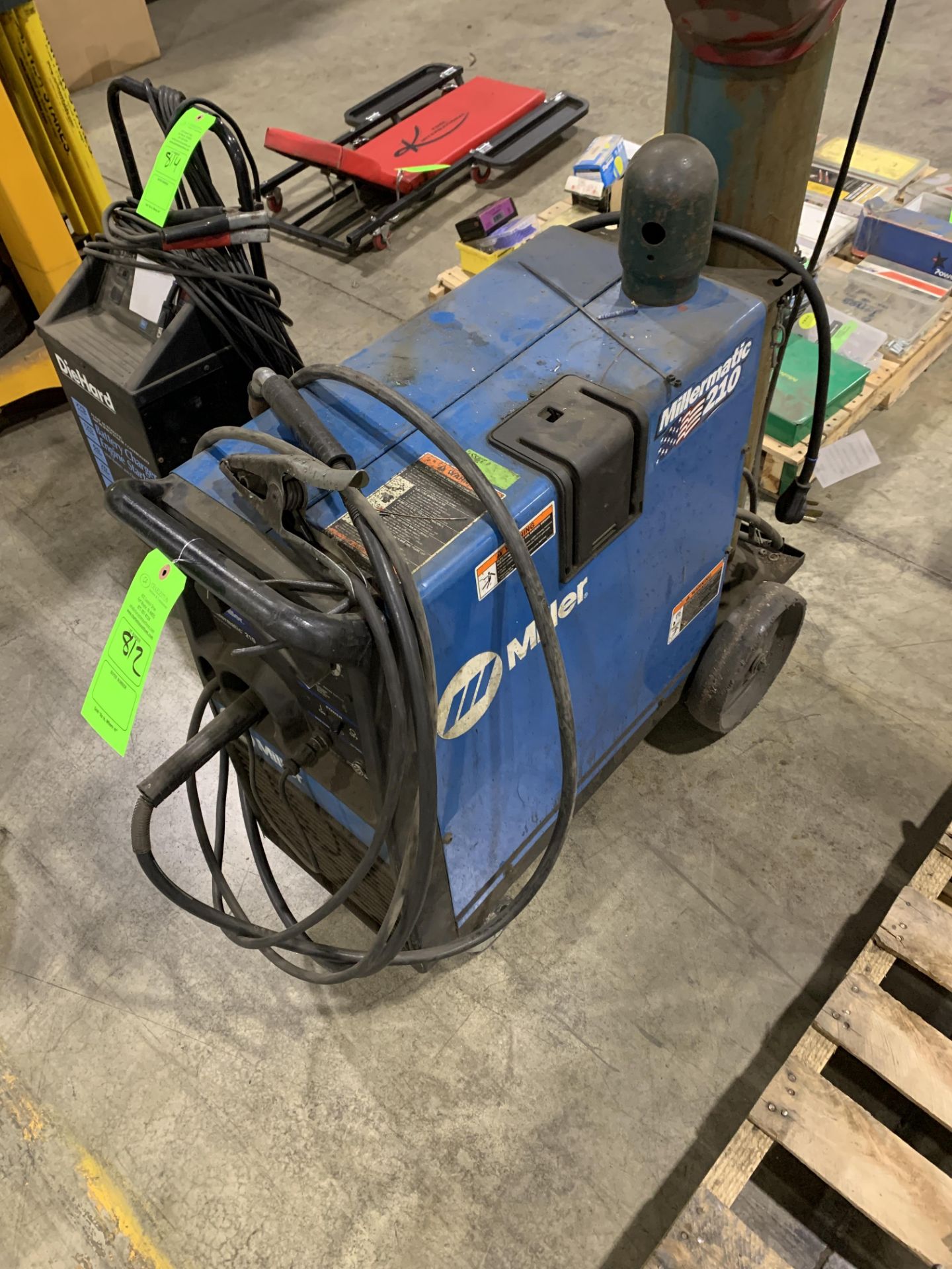 MILLER 210 MILLERMATIC WELDER: SERIAL LF420928B 200/230V /1PH 60HZ