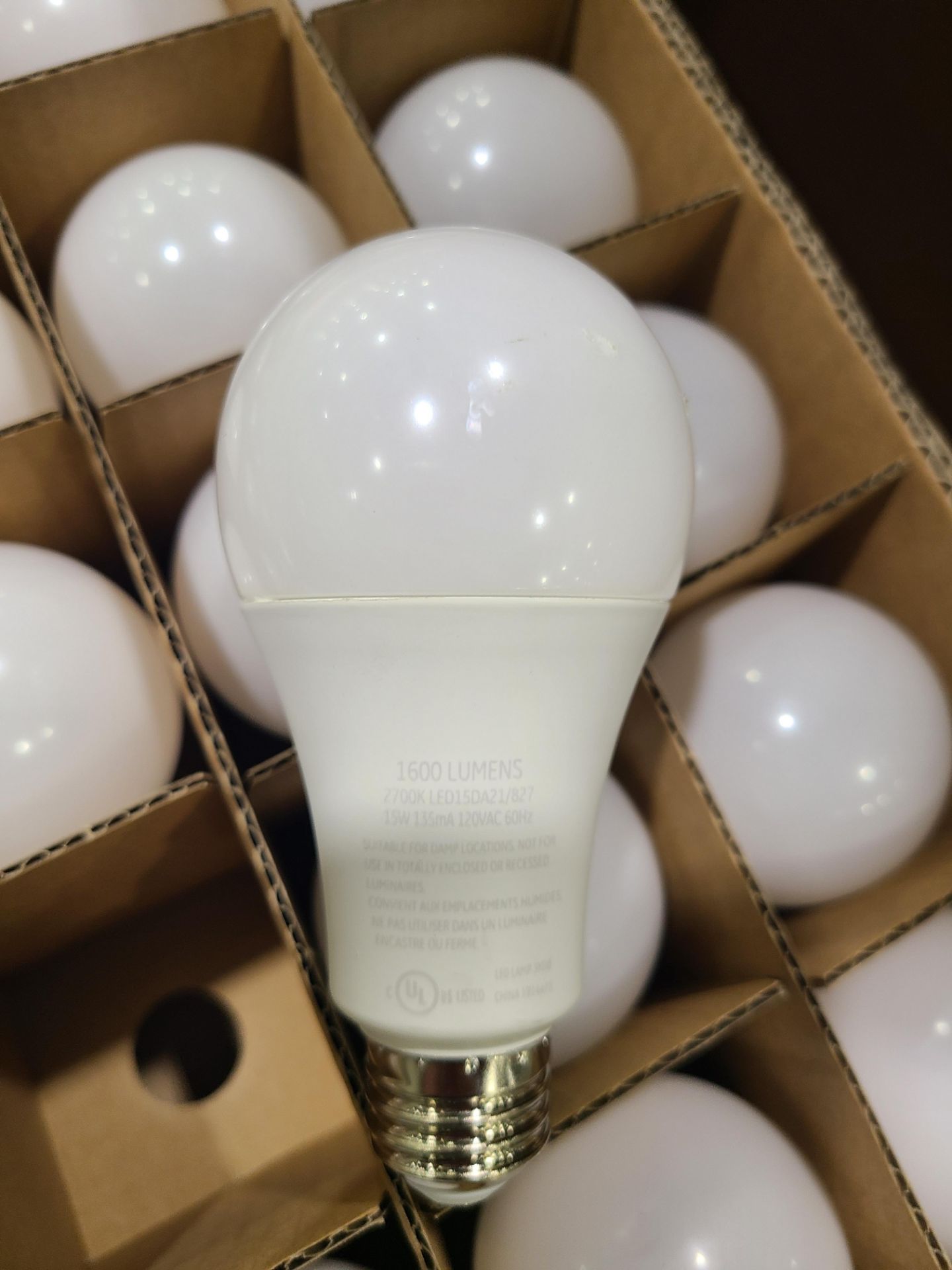 (770) GE LED DIMMABLE LIGHT BULB - Image 3 of 3