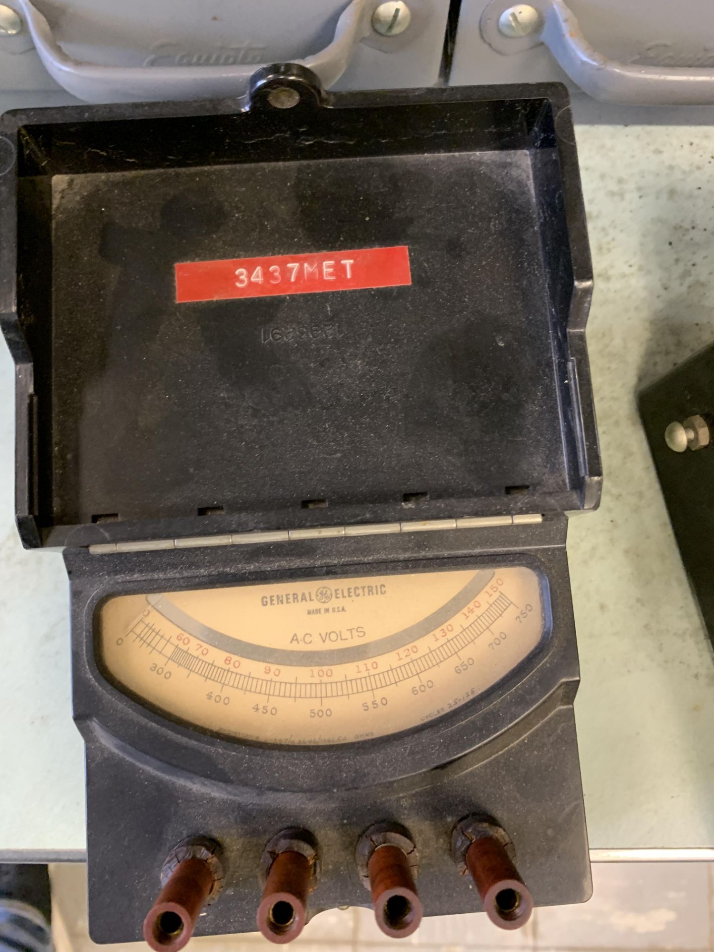 (2) GE TYPE AP-9 AMMETER -- 1901 NOBLE DR EAST CLEVELAND OHIO 44112 - Image 2 of 2