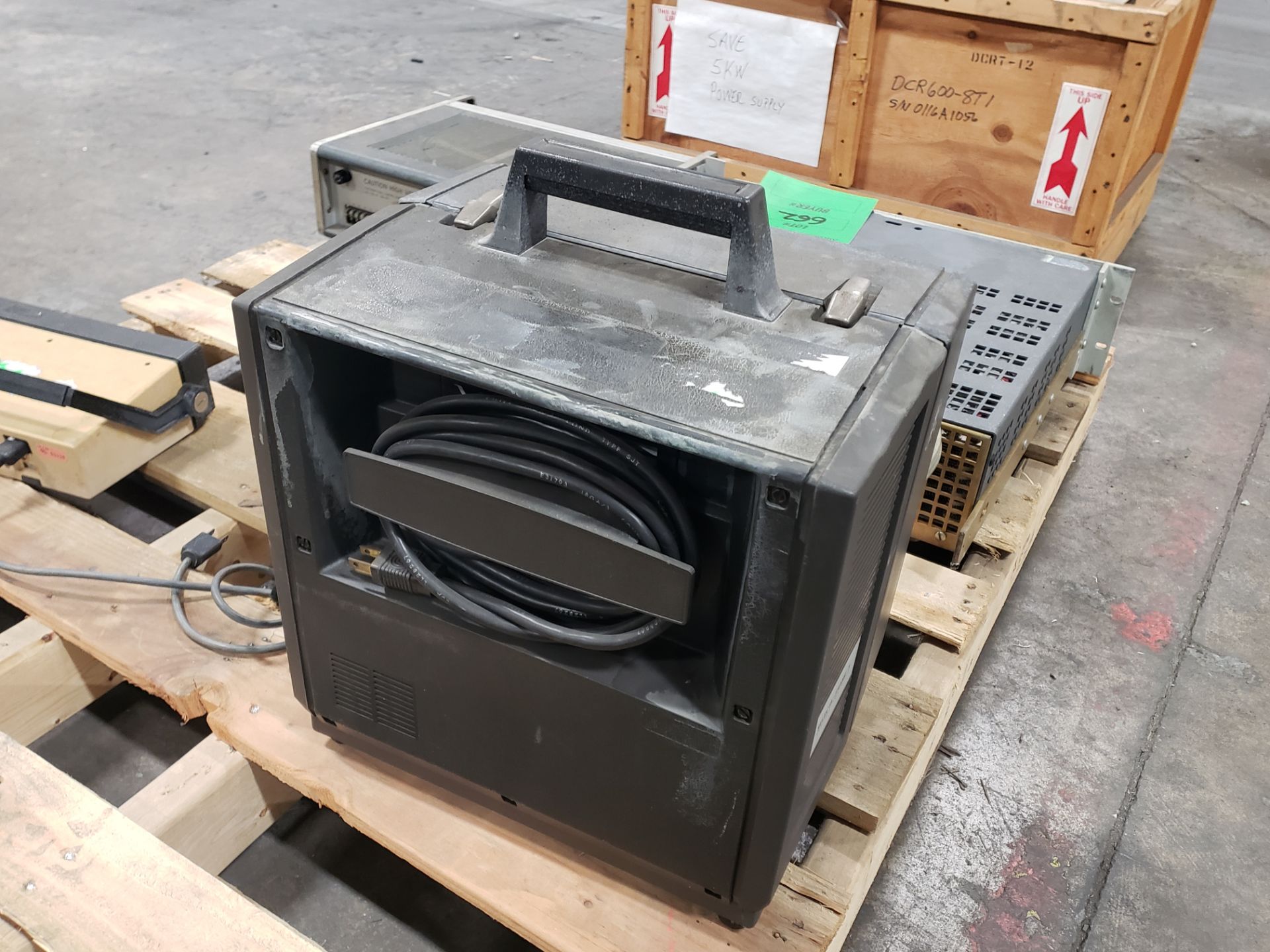 PALLET OF 4 ITEMS: KEPCO POWER SUPPLY MODEL JQE75-15M; VISUAL INSTRUMENTATION SELECTA FRAME 5 16MM - Image 6 of 8